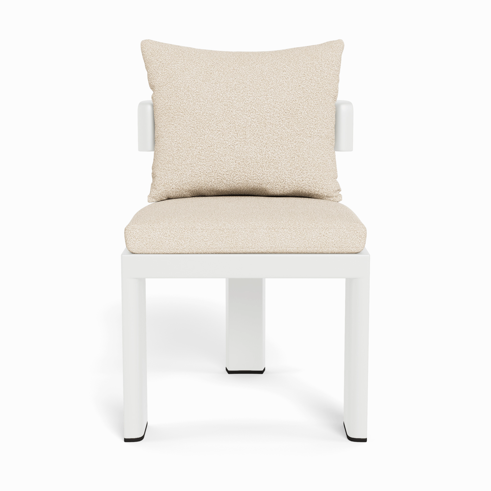 Victoria Aluminum Armless Dining Chair