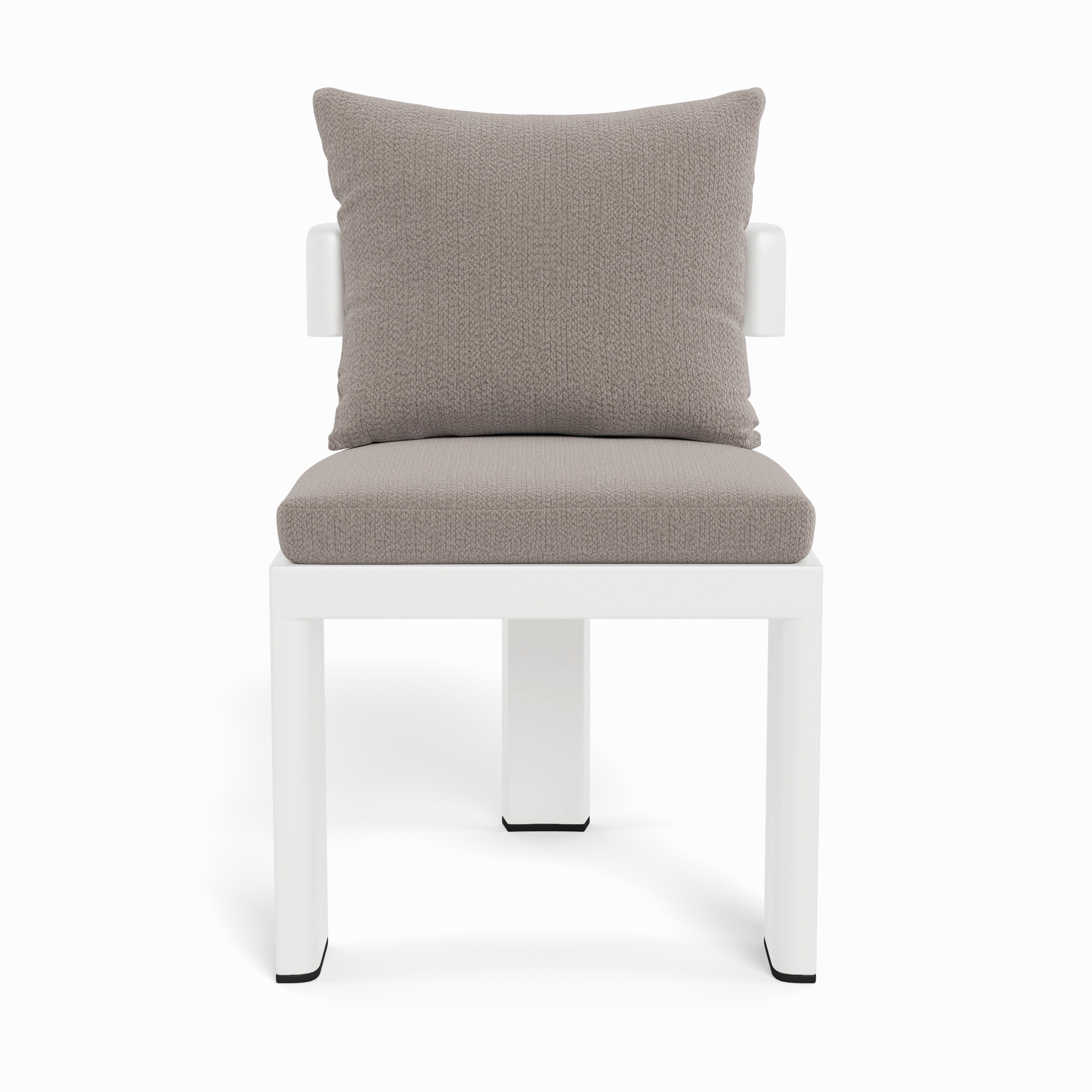 Victoria Aluminum Armless Dining Chair