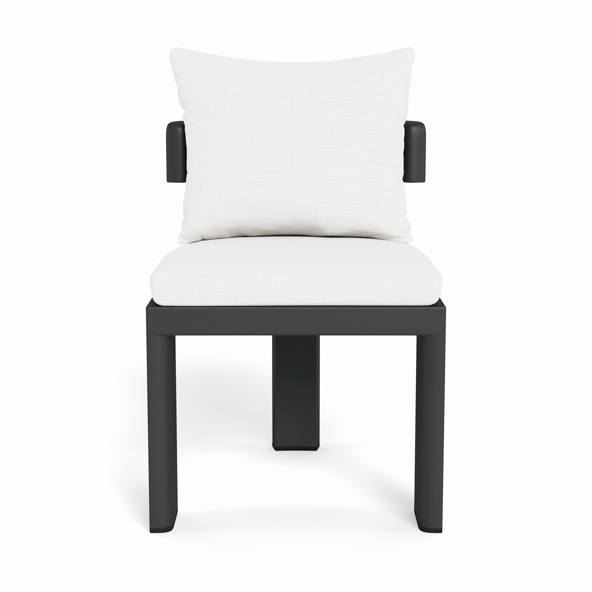Victoria Aluminum Armless Dining Chair
