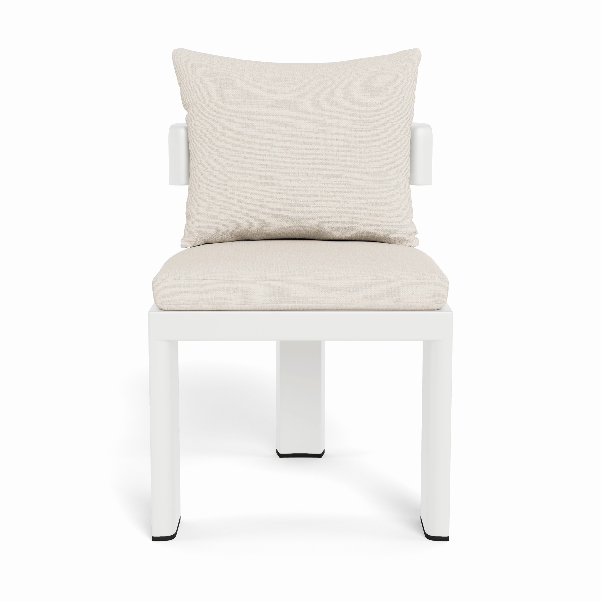 Victoria Aluminum Armless Dining Chair