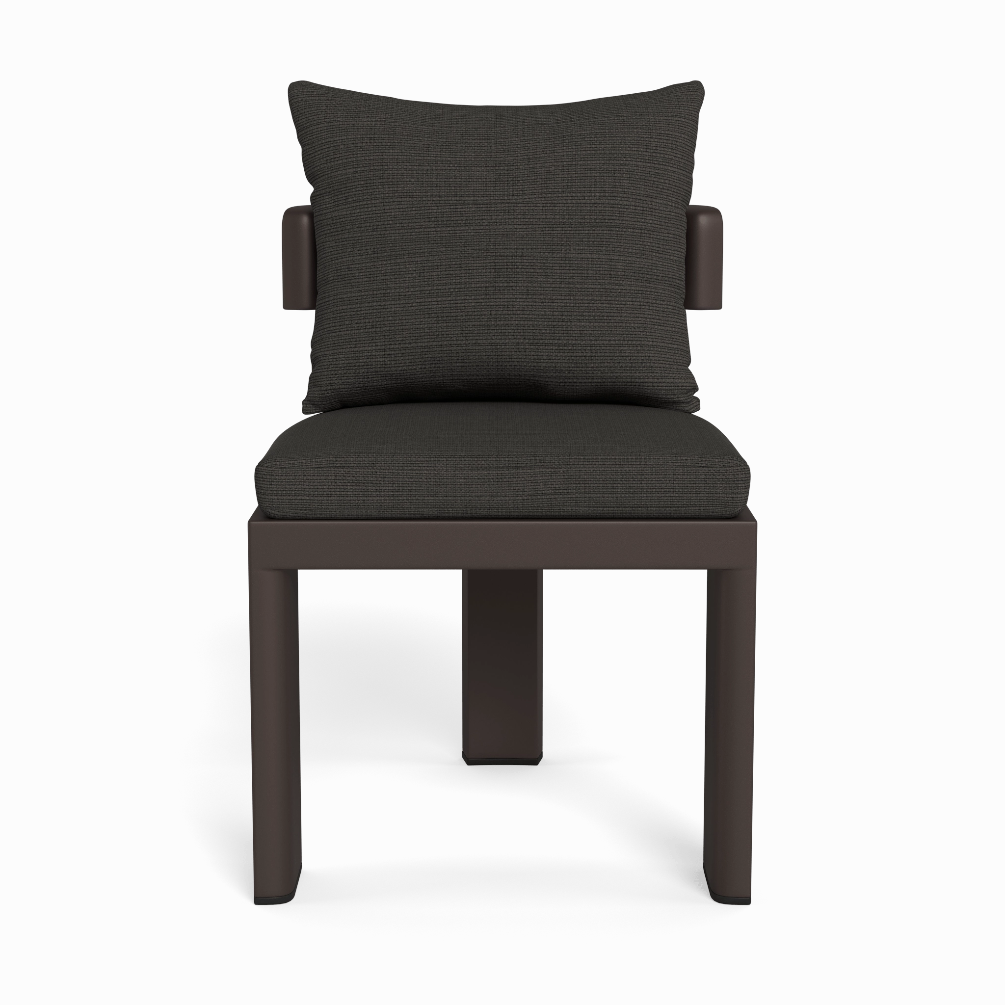 Victoria Aluminum Armless Dining Chair