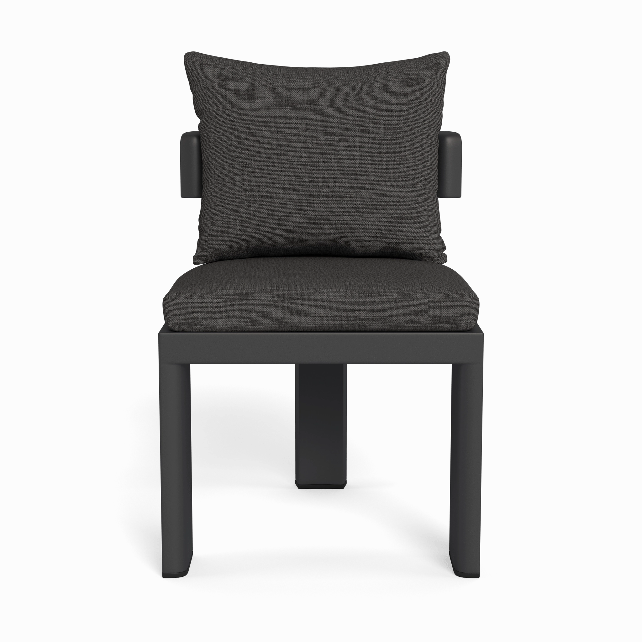 Victoria Aluminum Armless Dining Chair