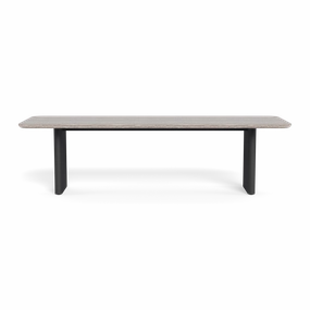 Victoria Aluminum Dining Table 108"outdoor table for balcony or garden