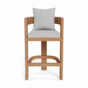 Victoria Teak Bar Stooloutdoor counter height stool