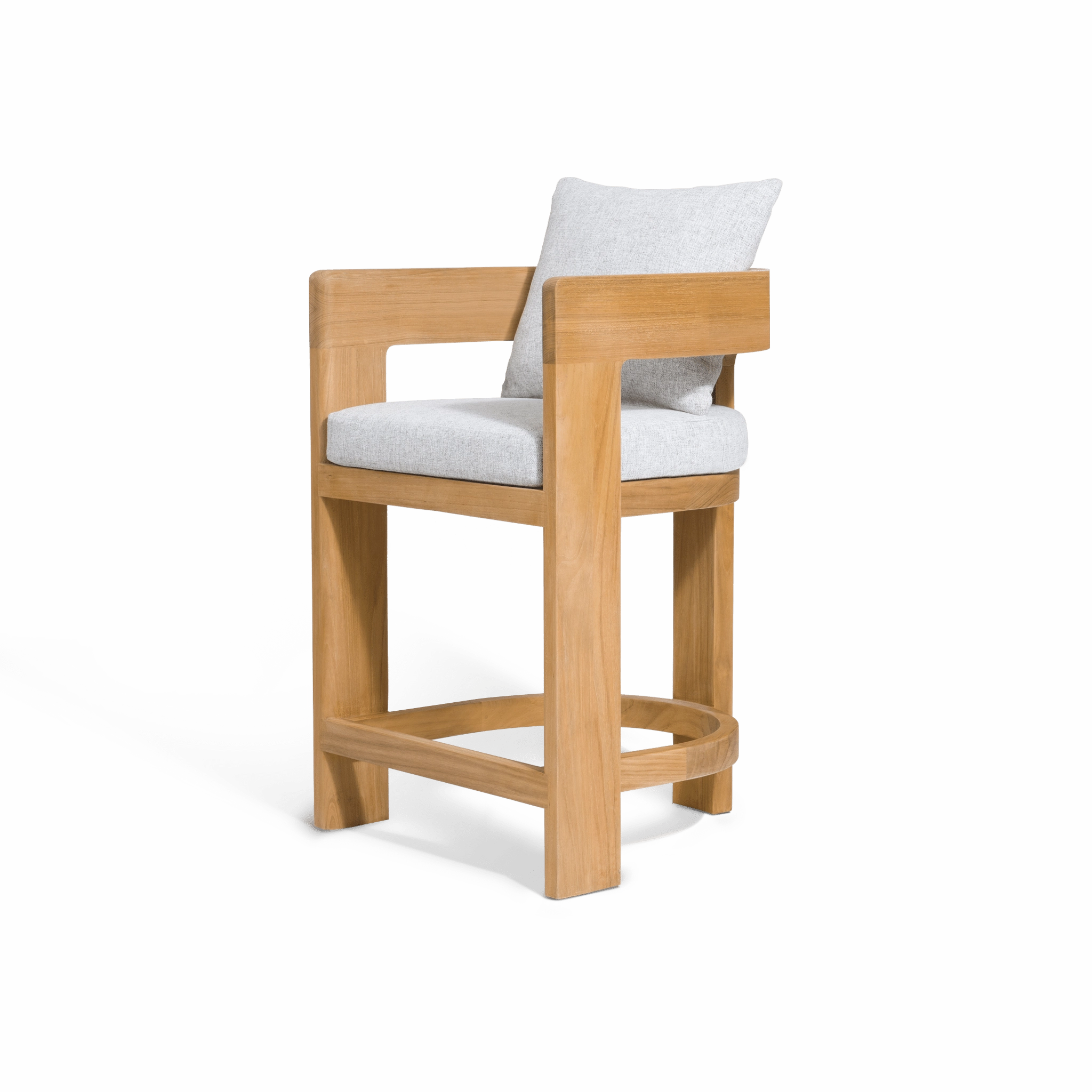 Victoria Teak Counter Stool