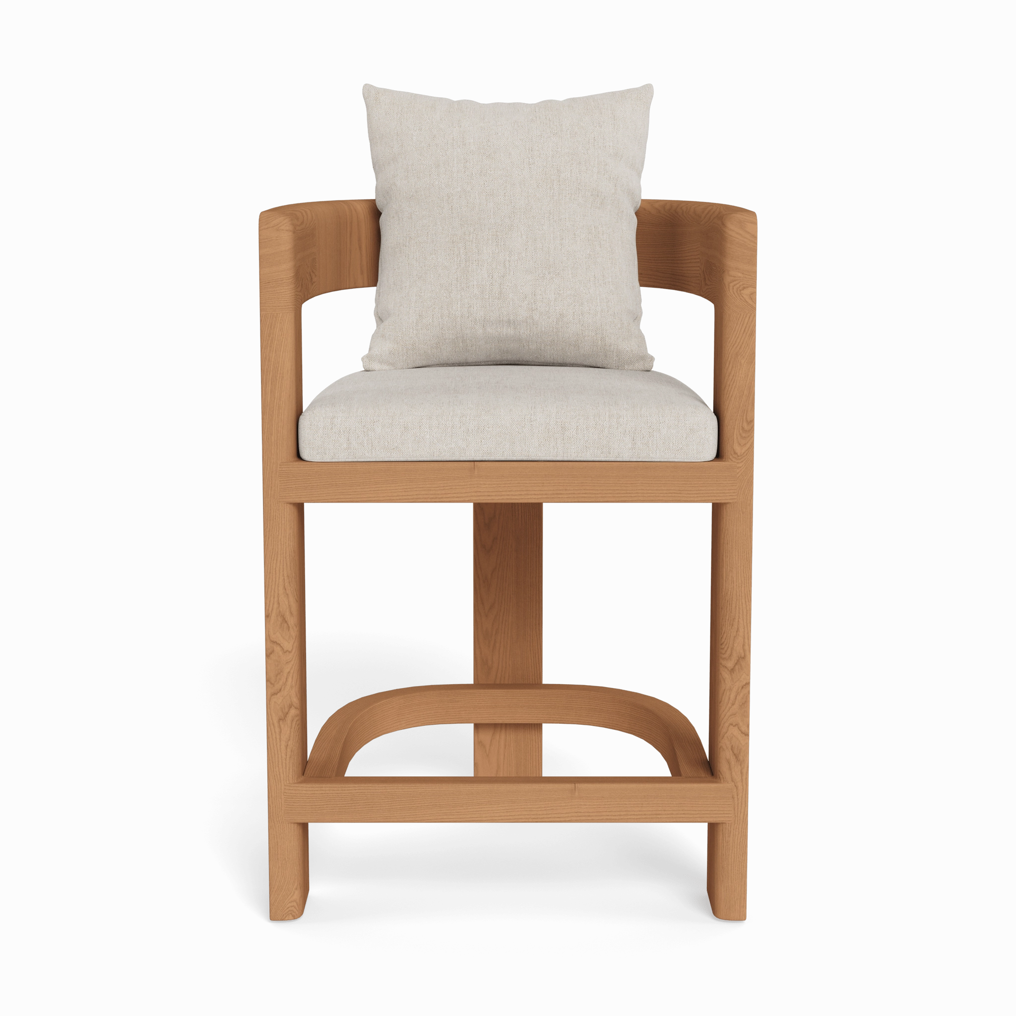 Victoria Teak Counter Stool