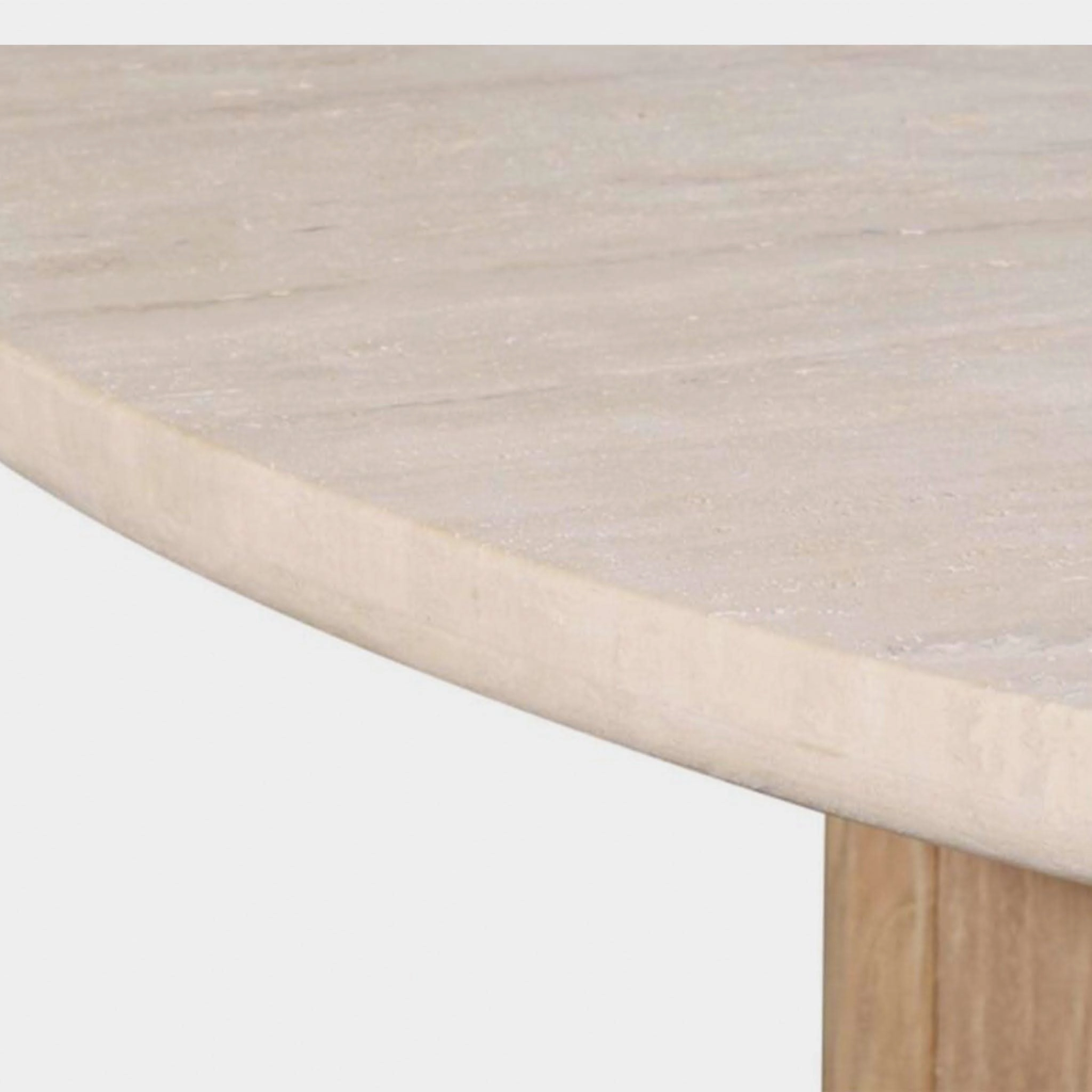 Victoria Teak Round Dining Table 1500