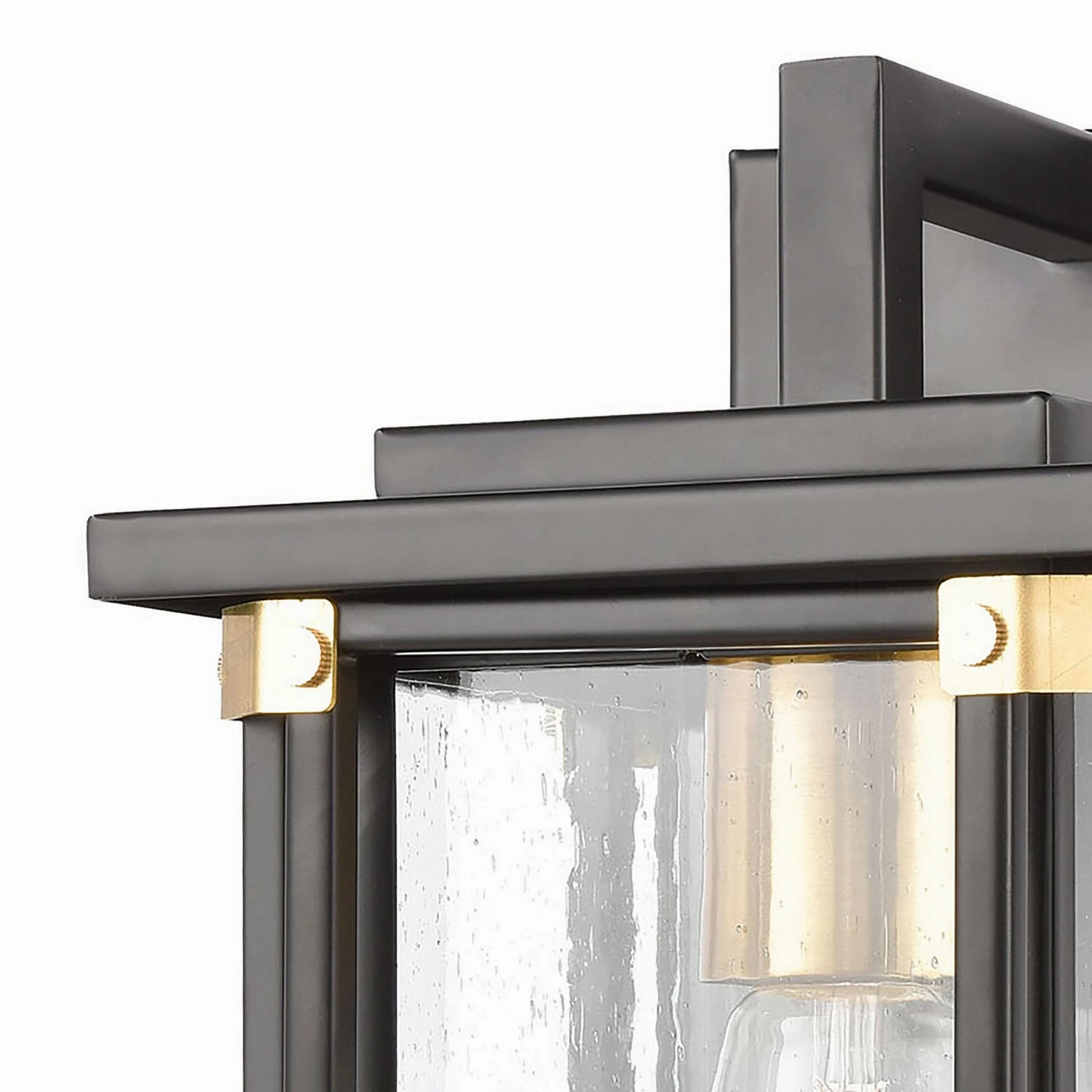 Vincentown One Light Outdoor Wall Sconce Matte Black