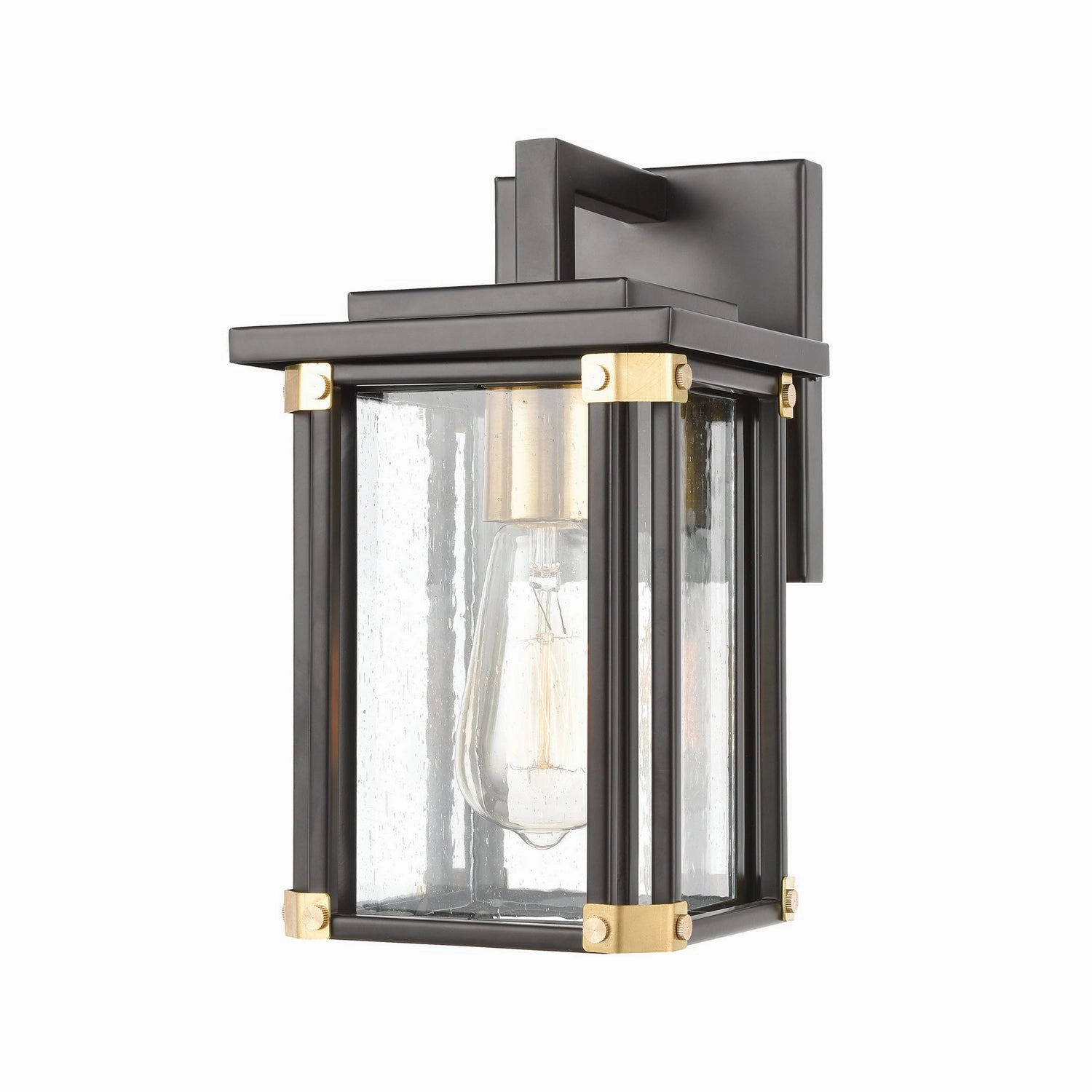 Vincentown One Light Outdoor Wall Sconce Matte BlackOutdoor wall sconces with motion sensor