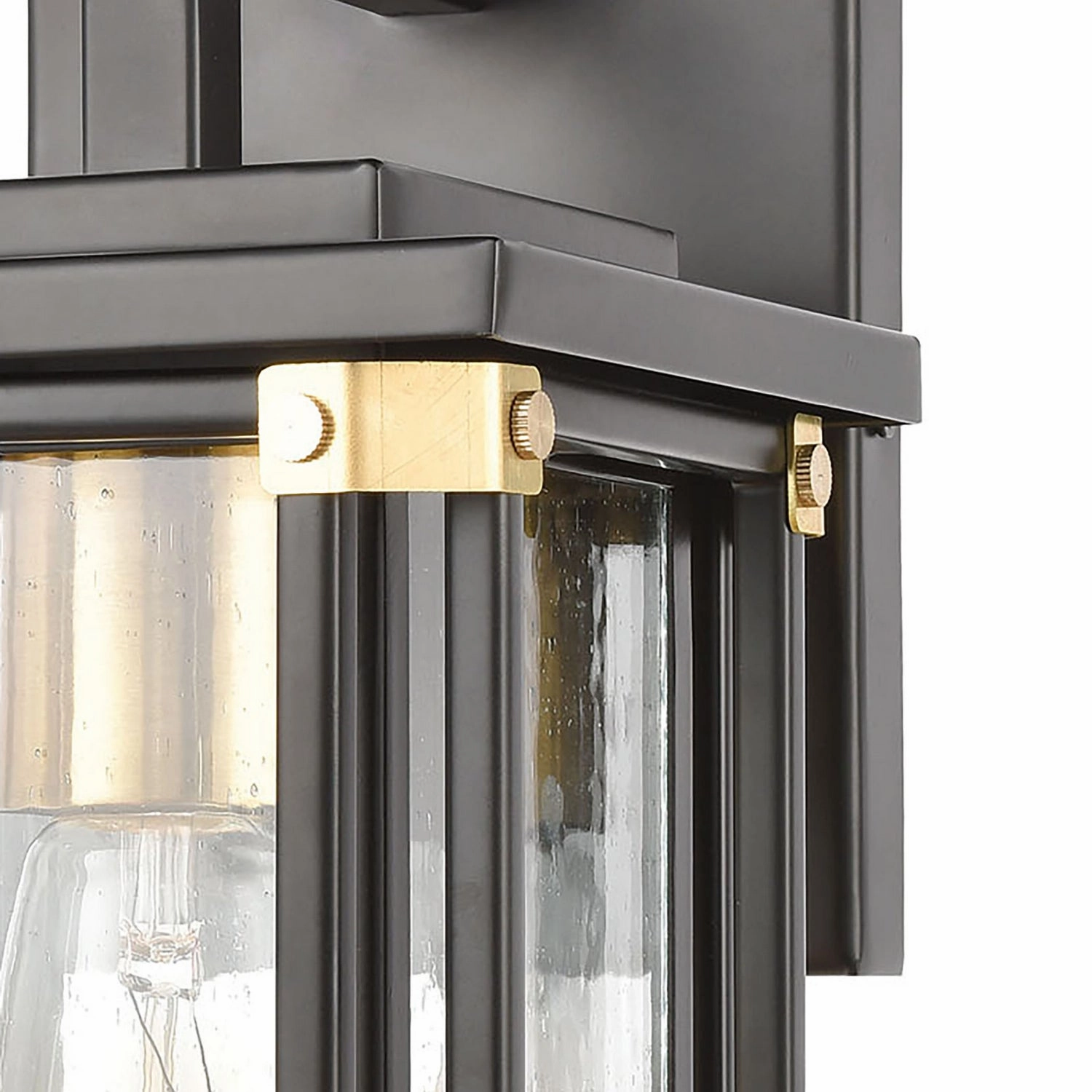 Vincentown One Light Outdoor Wall Sconce Matte Black