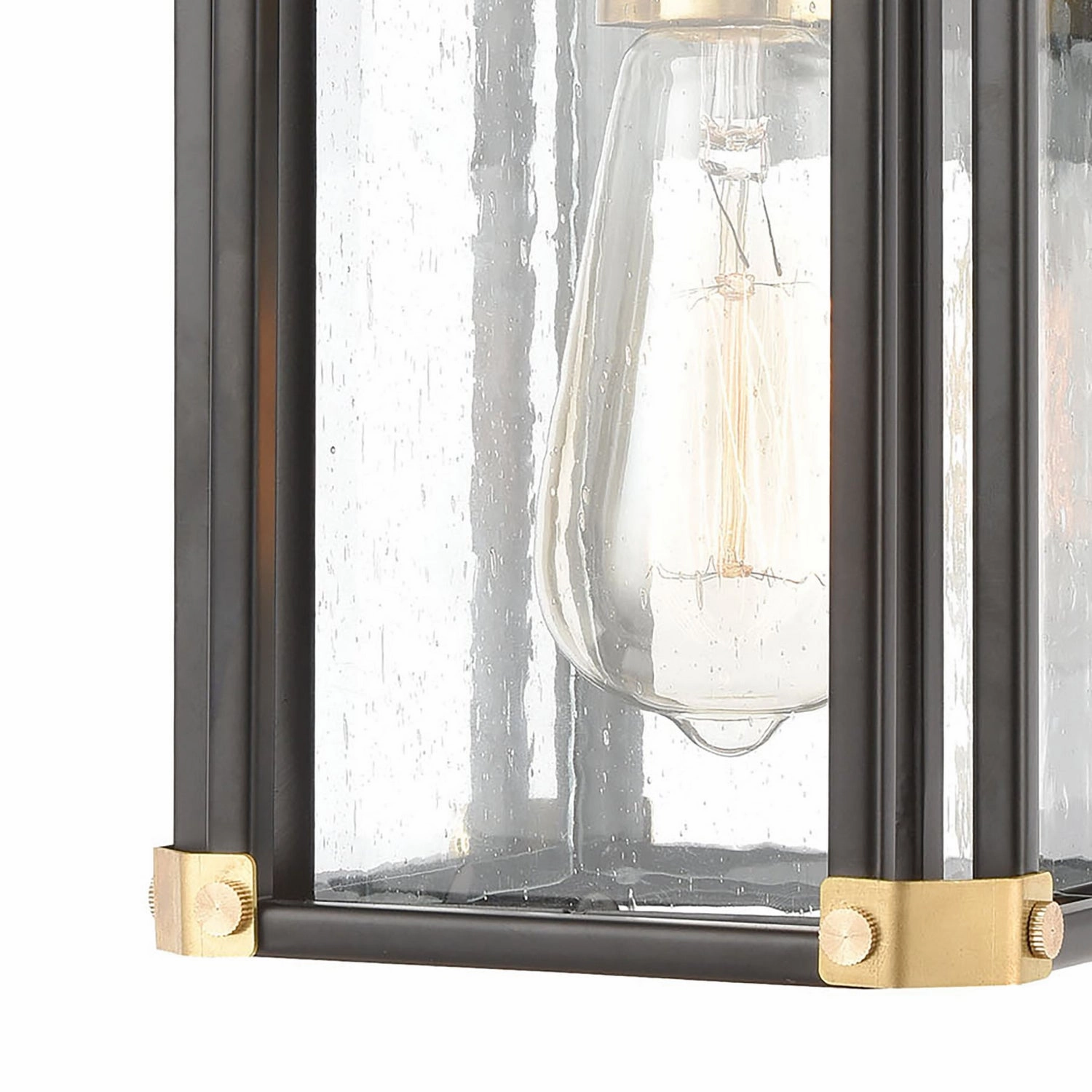Vincentown One Light Outdoor Wall Sconce Matte Black