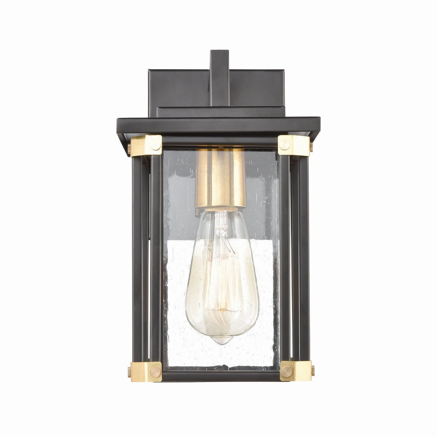 Vincentown One Light Outdoor Wall Sconce Matte Black