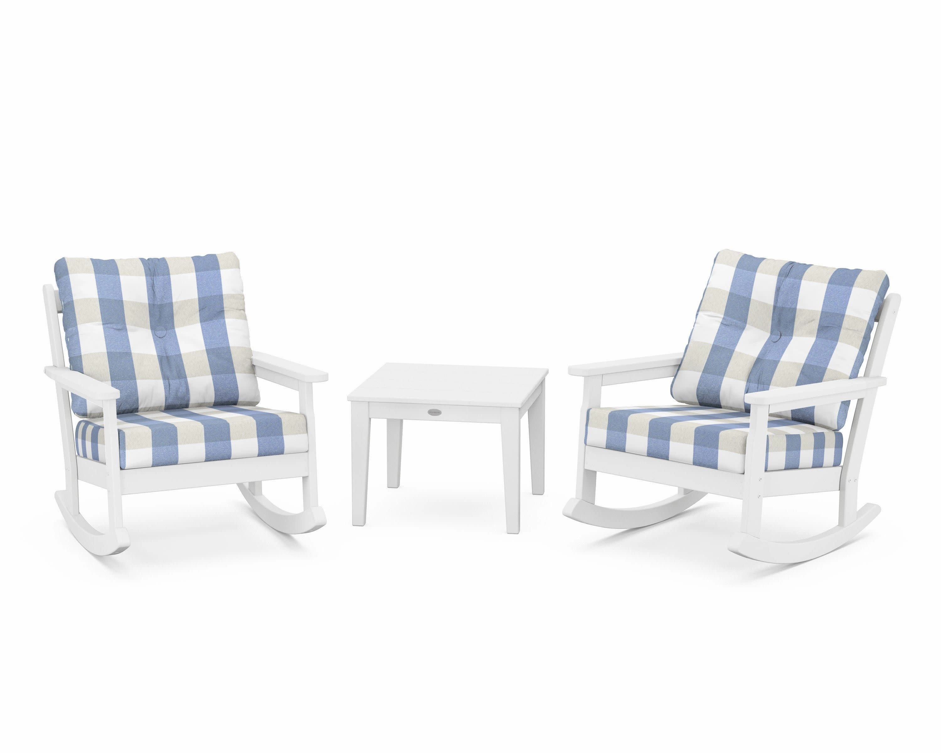 Vineyard 3-Piece Deep Seating Rocker Set