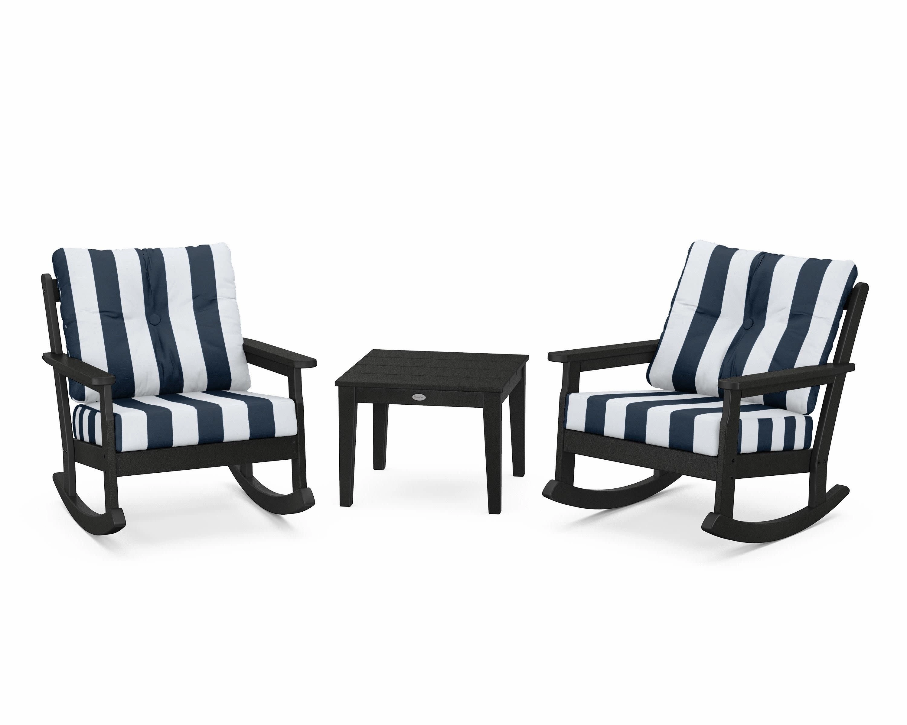 Vineyard 3-Piece Deep Seating Rocker Set