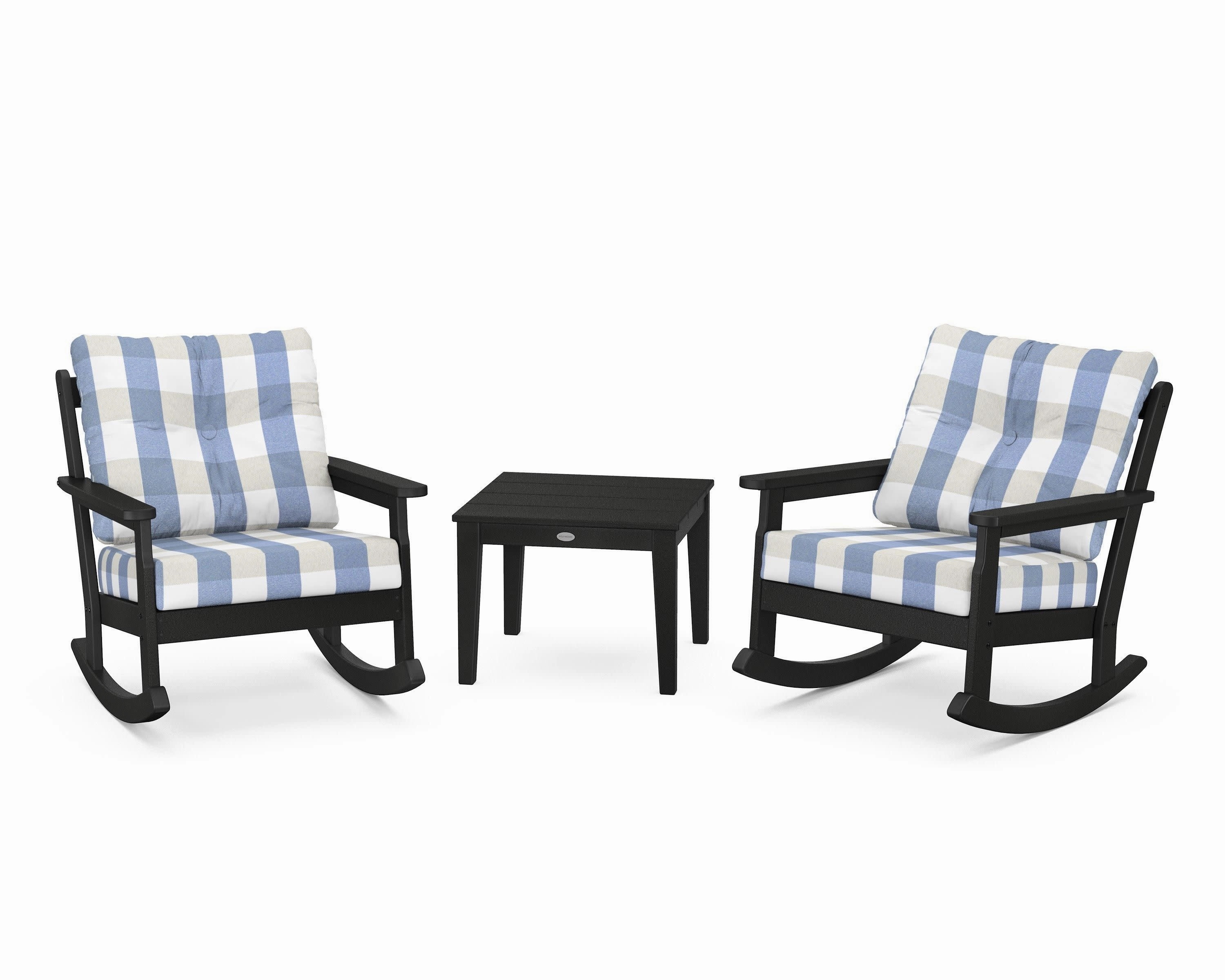 Vineyard 3-Piece Deep Seating Rocker Set