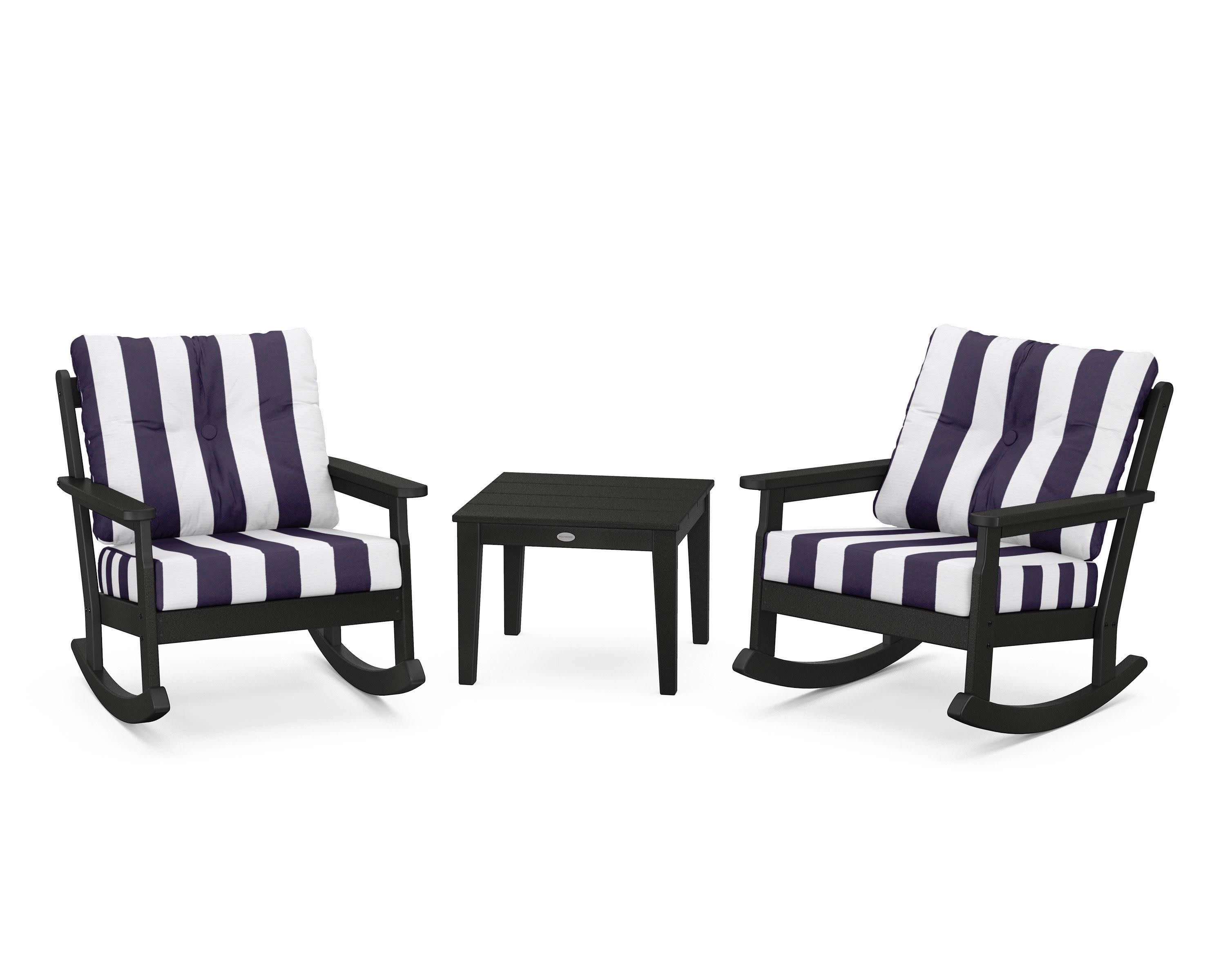 Vineyard 3-Piece Deep Seating Rocker Set