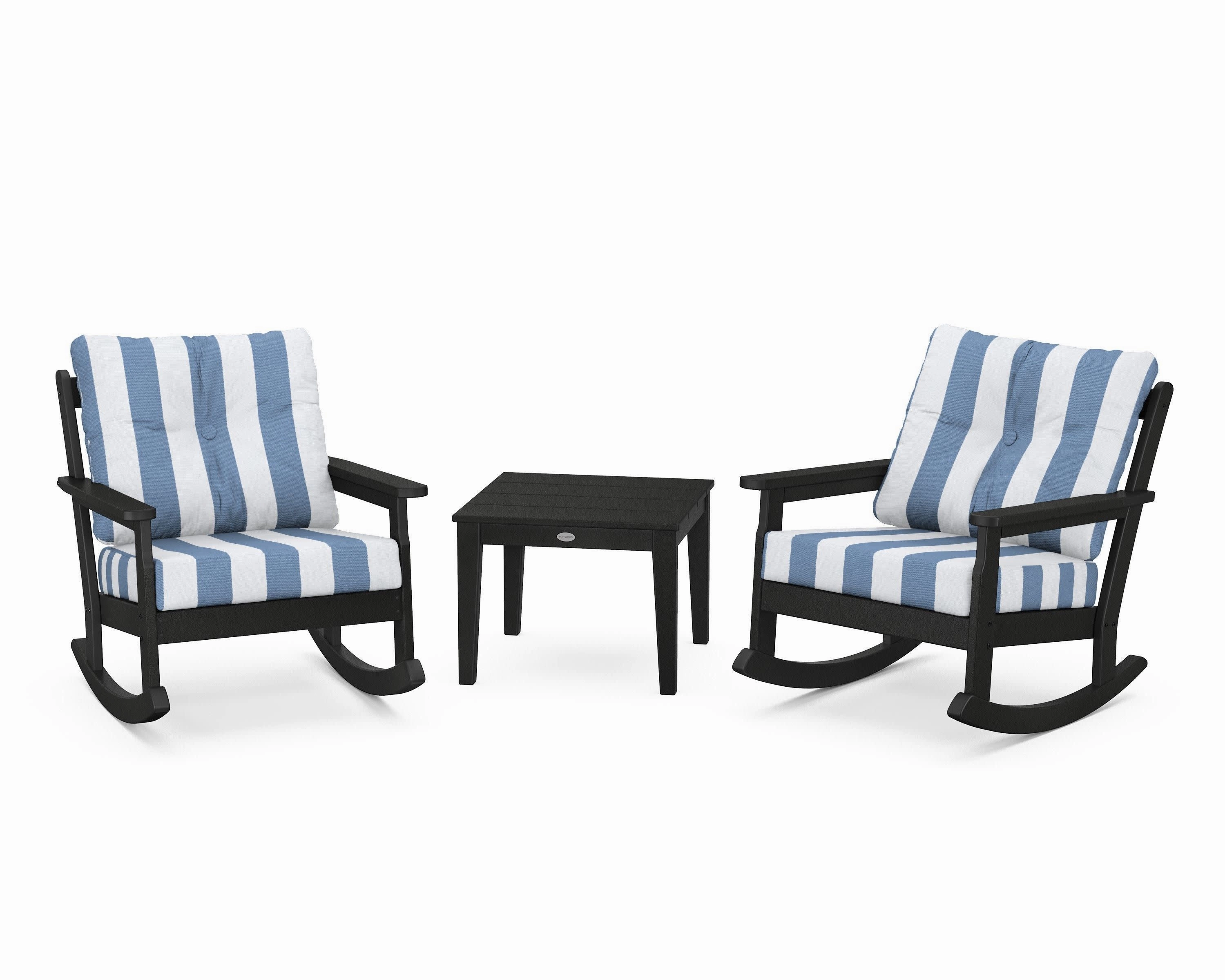 Vineyard 3-Piece Deep Seating Rocker Set