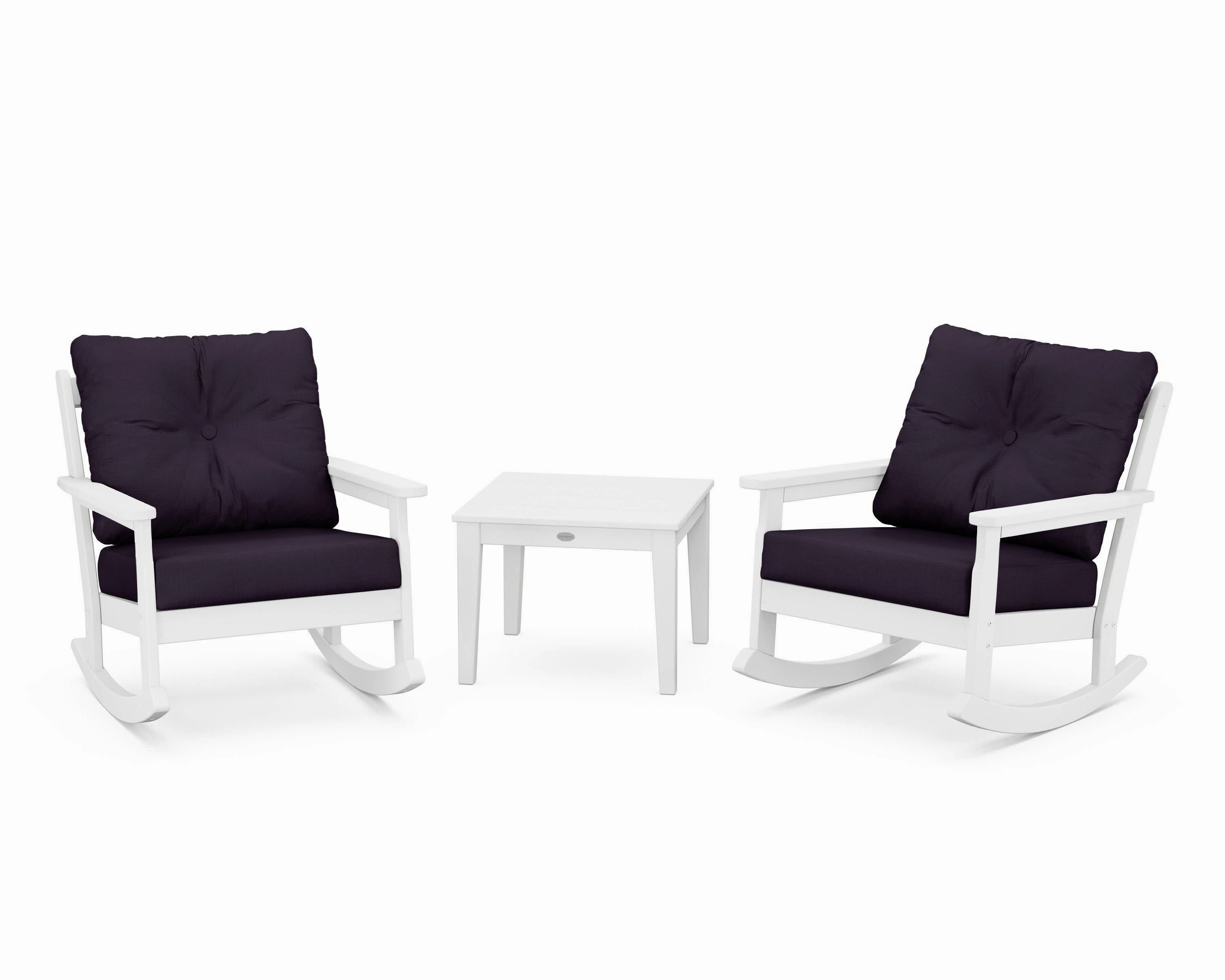 Vineyard 3-Piece Deep Seating Rocker Set