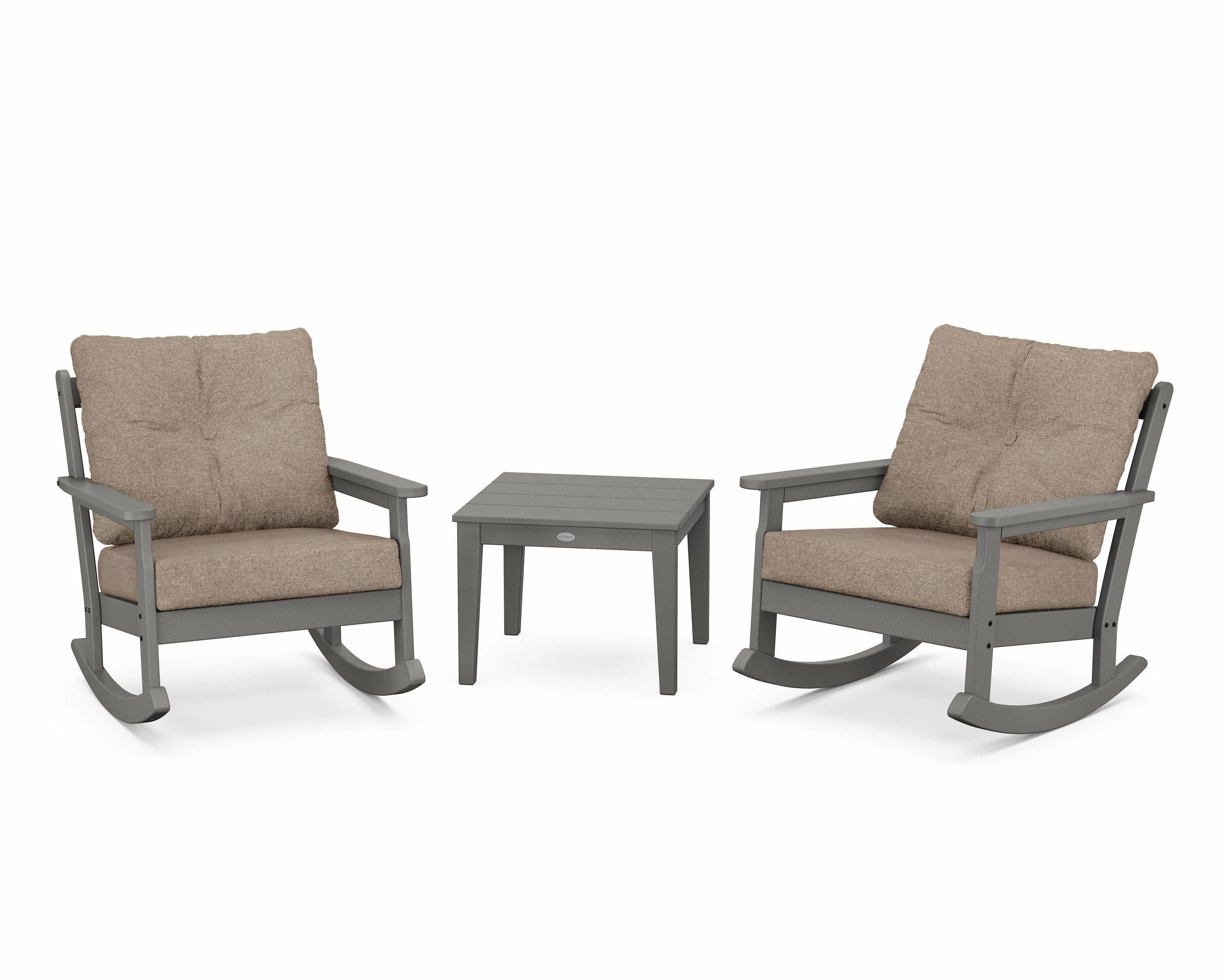 Vineyard 3-Piece Deep Seating Rocker Set