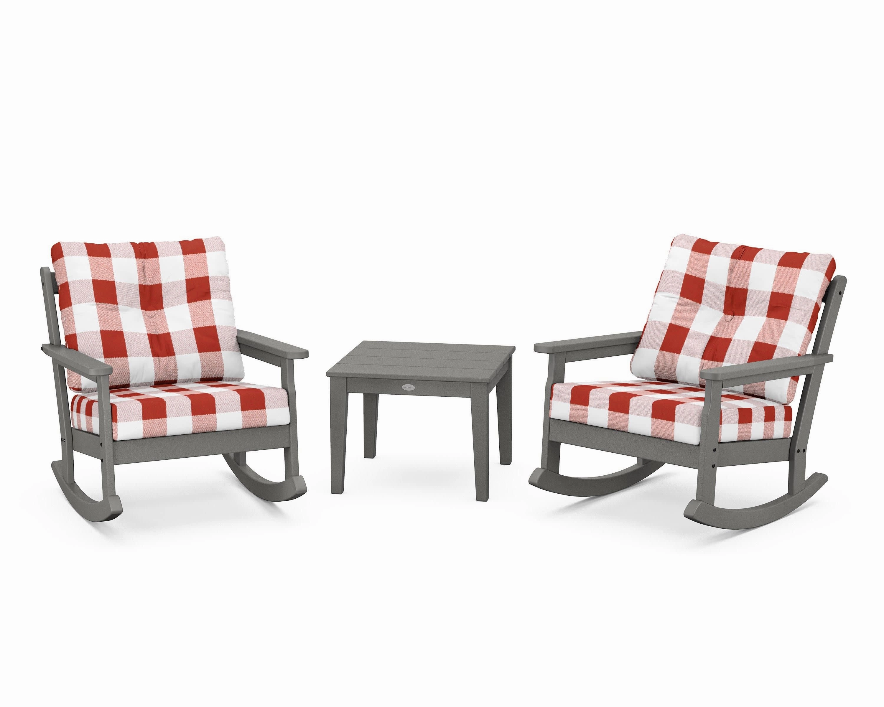 Vineyard 3-Piece Deep Seating Rocker Set