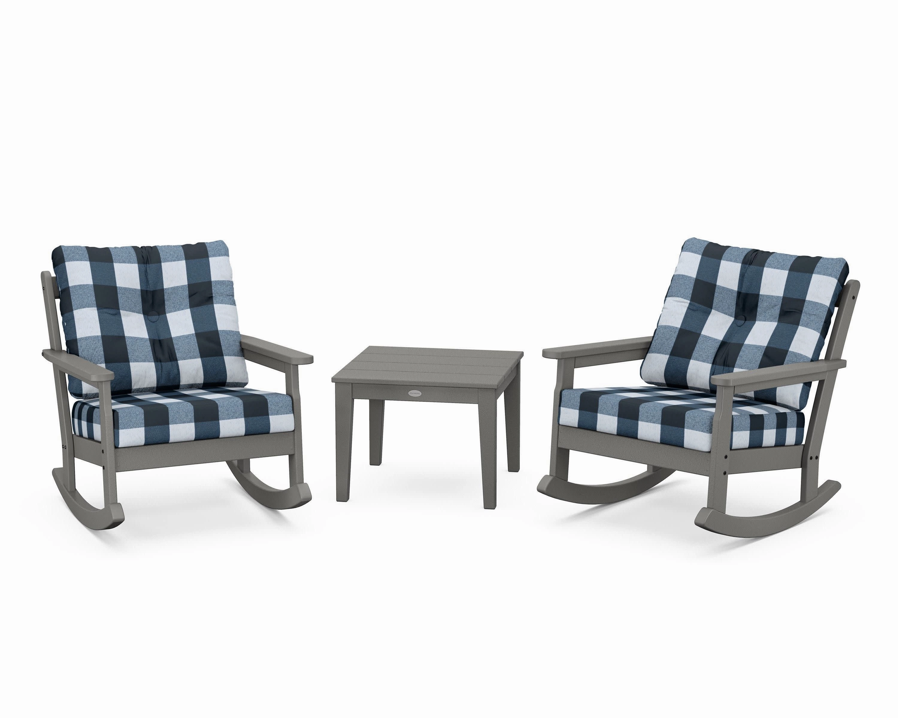 Vineyard 3-Piece Deep Seating Rocker Set