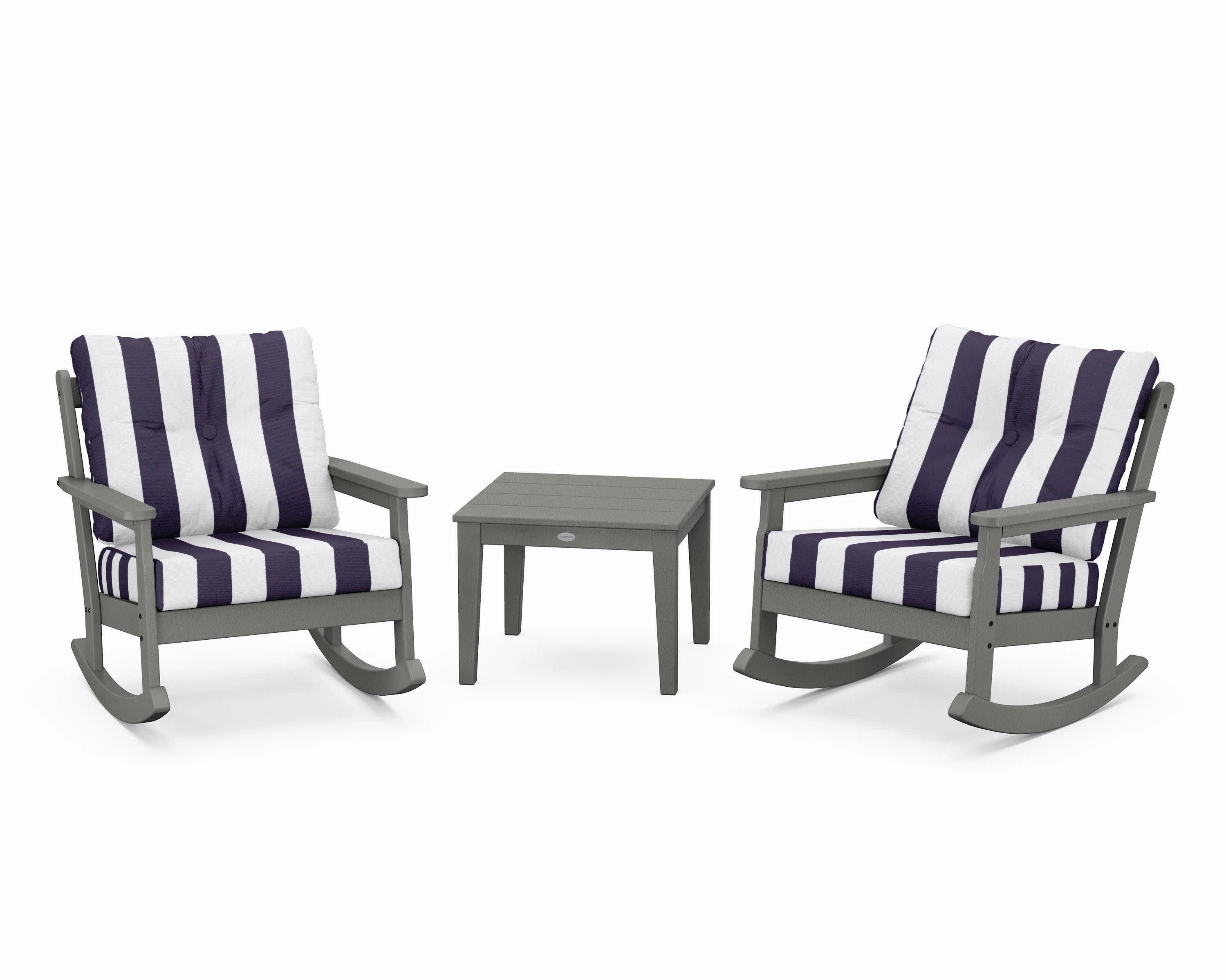 Vineyard 3-Piece Deep Seating Rocker Set