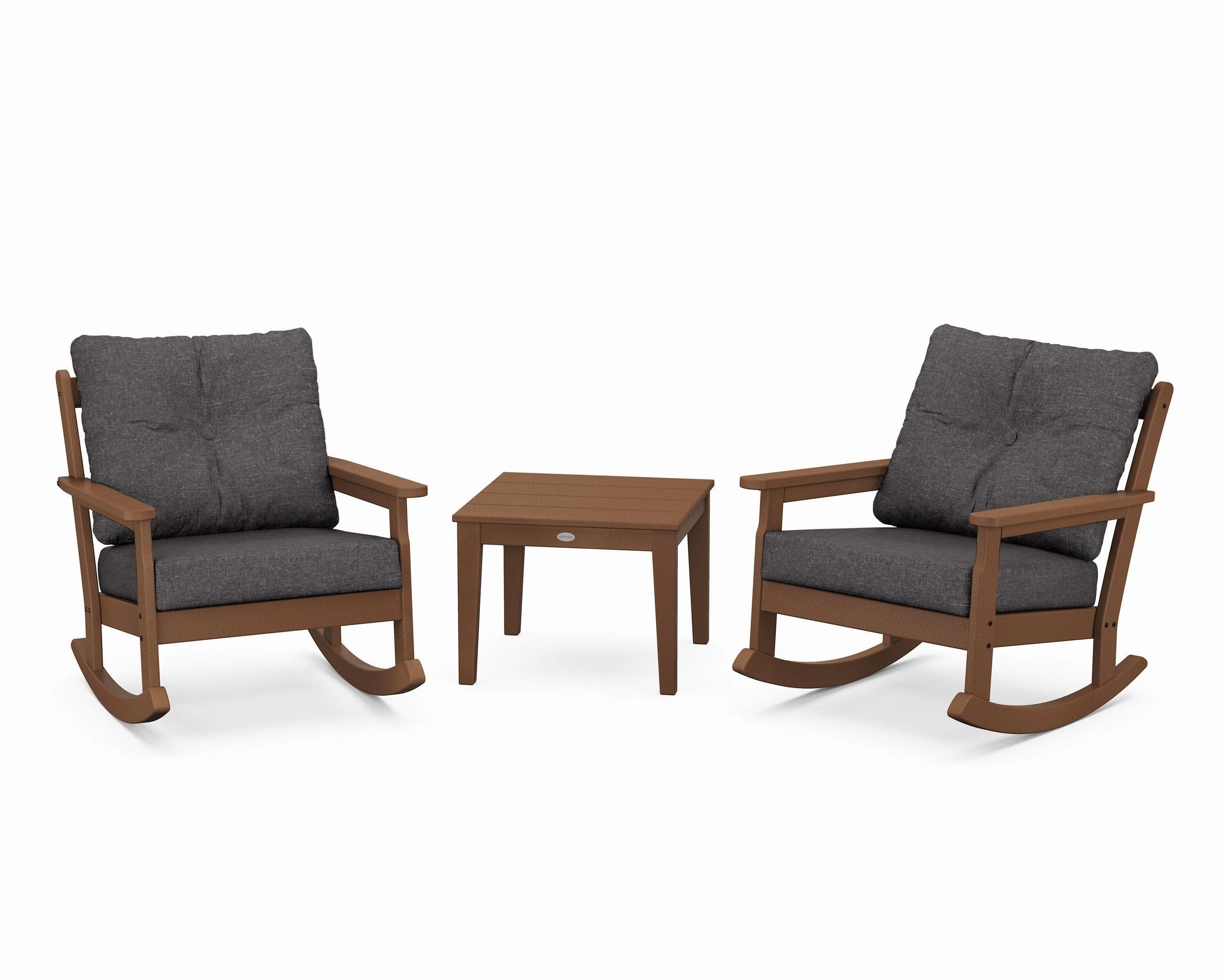 Vineyard 3-Piece Deep Seating Rocker Set
