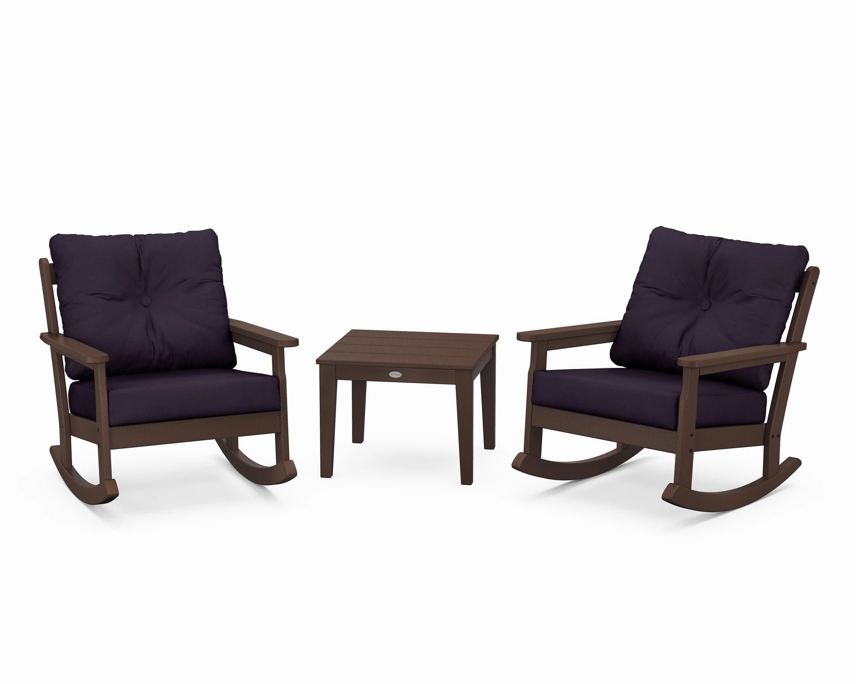 Vineyard 3-Piece Deep Seating Rocker Set