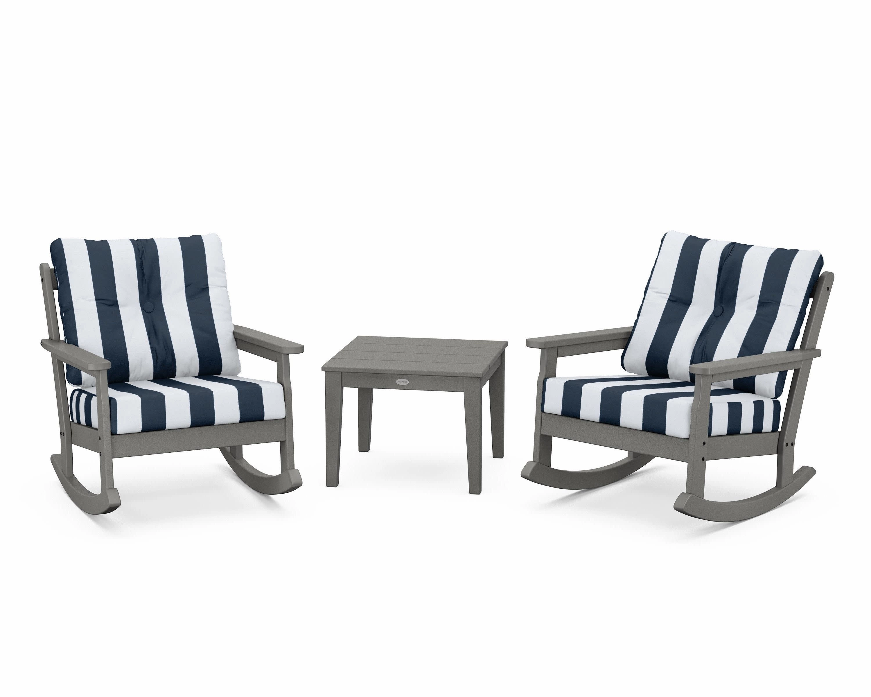 Vineyard 3-Piece Deep Seating Rocker Set