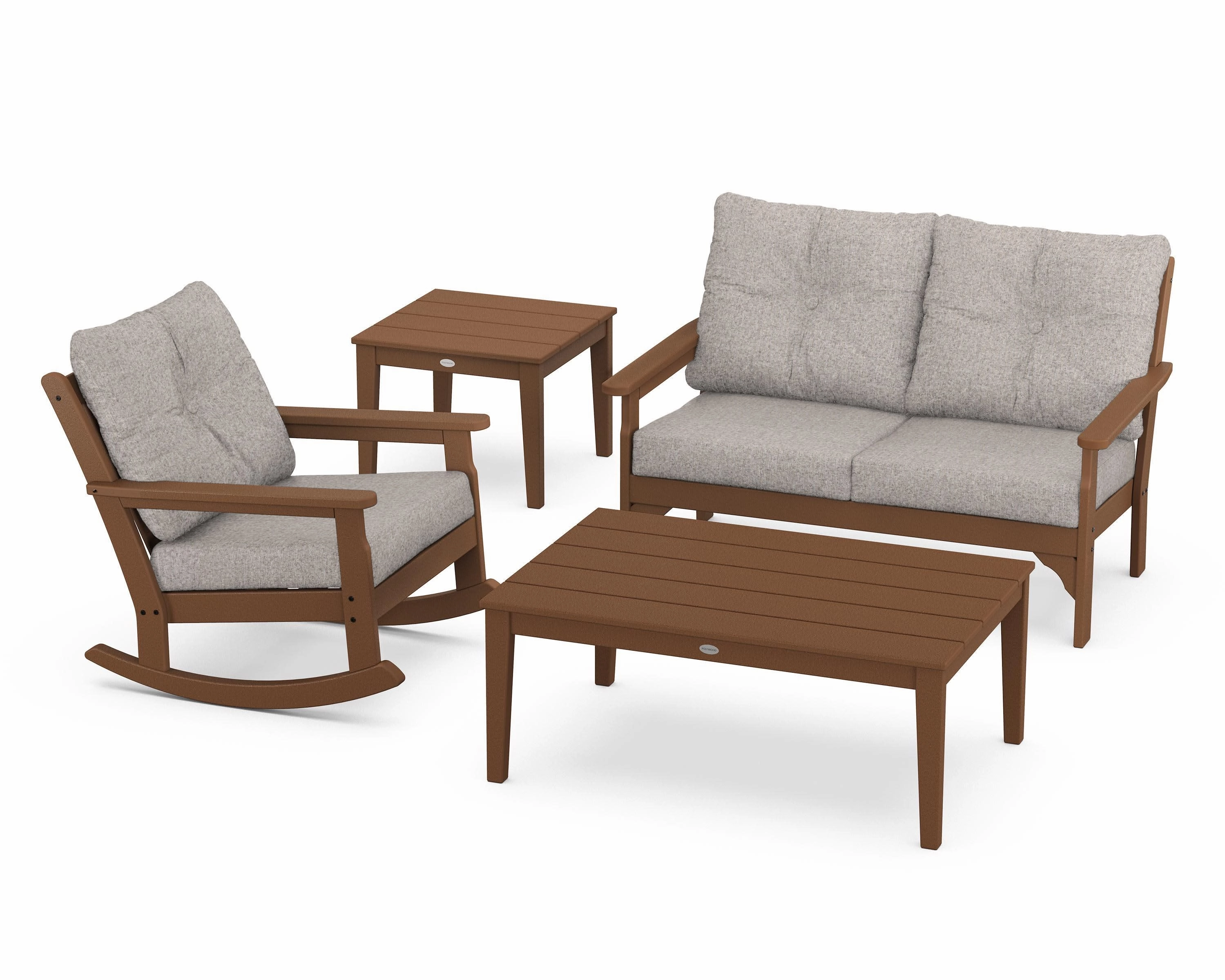 Vineyard 4-Piece Deep Seating Rocker Set
