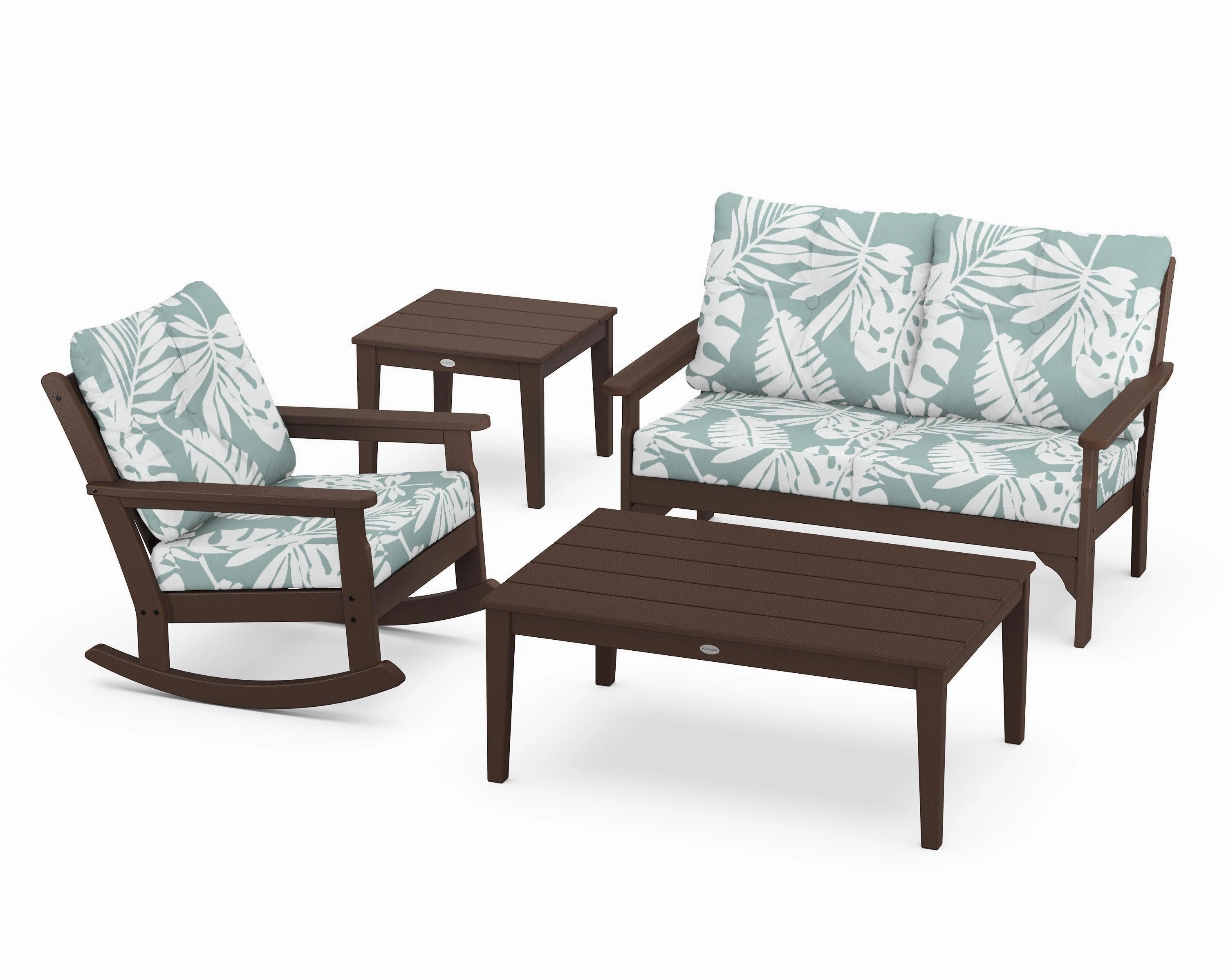 Vineyard 4-Piece Deep Seating Rocker Set