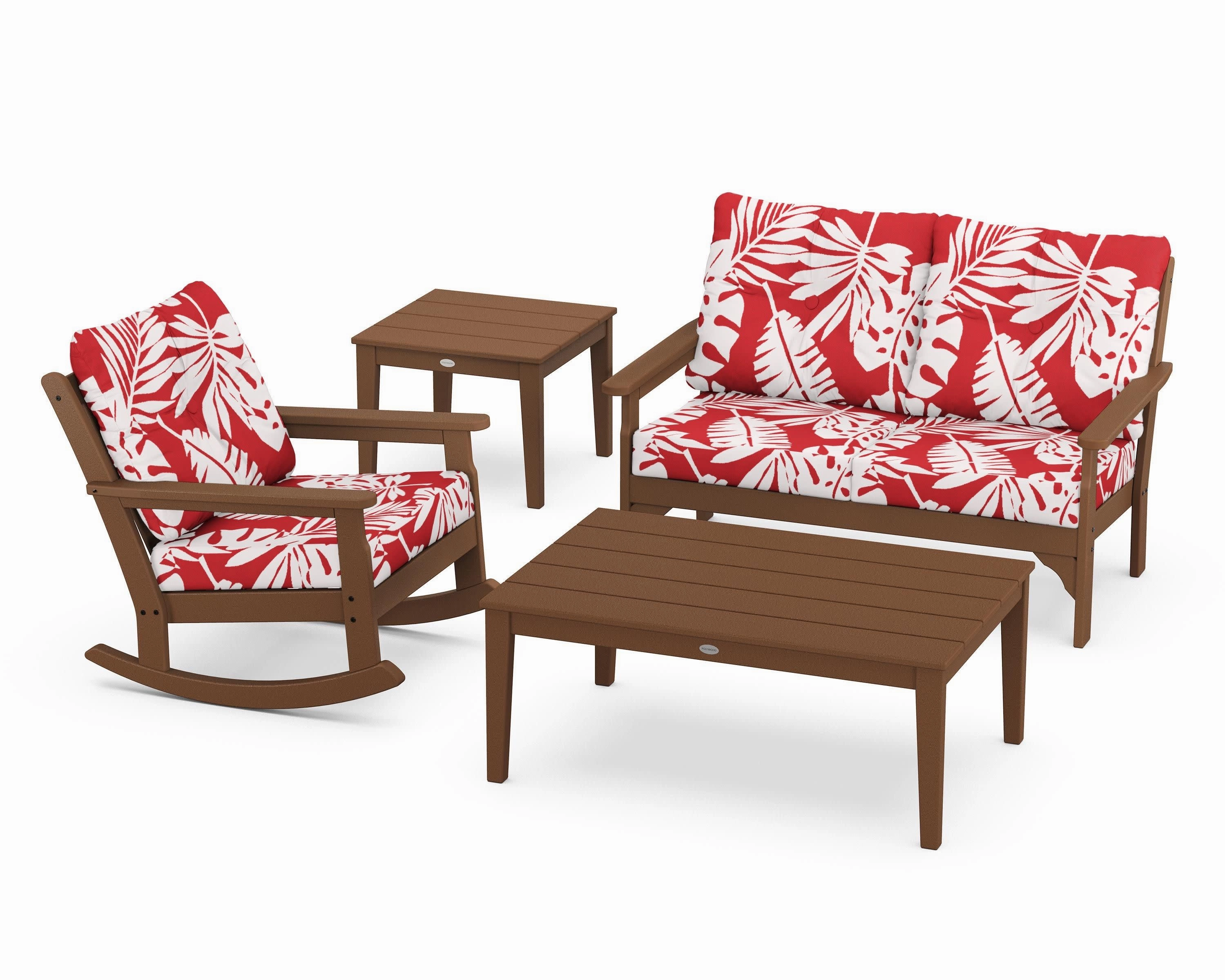 Vineyard 4-Piece Deep Seating Rocker Set