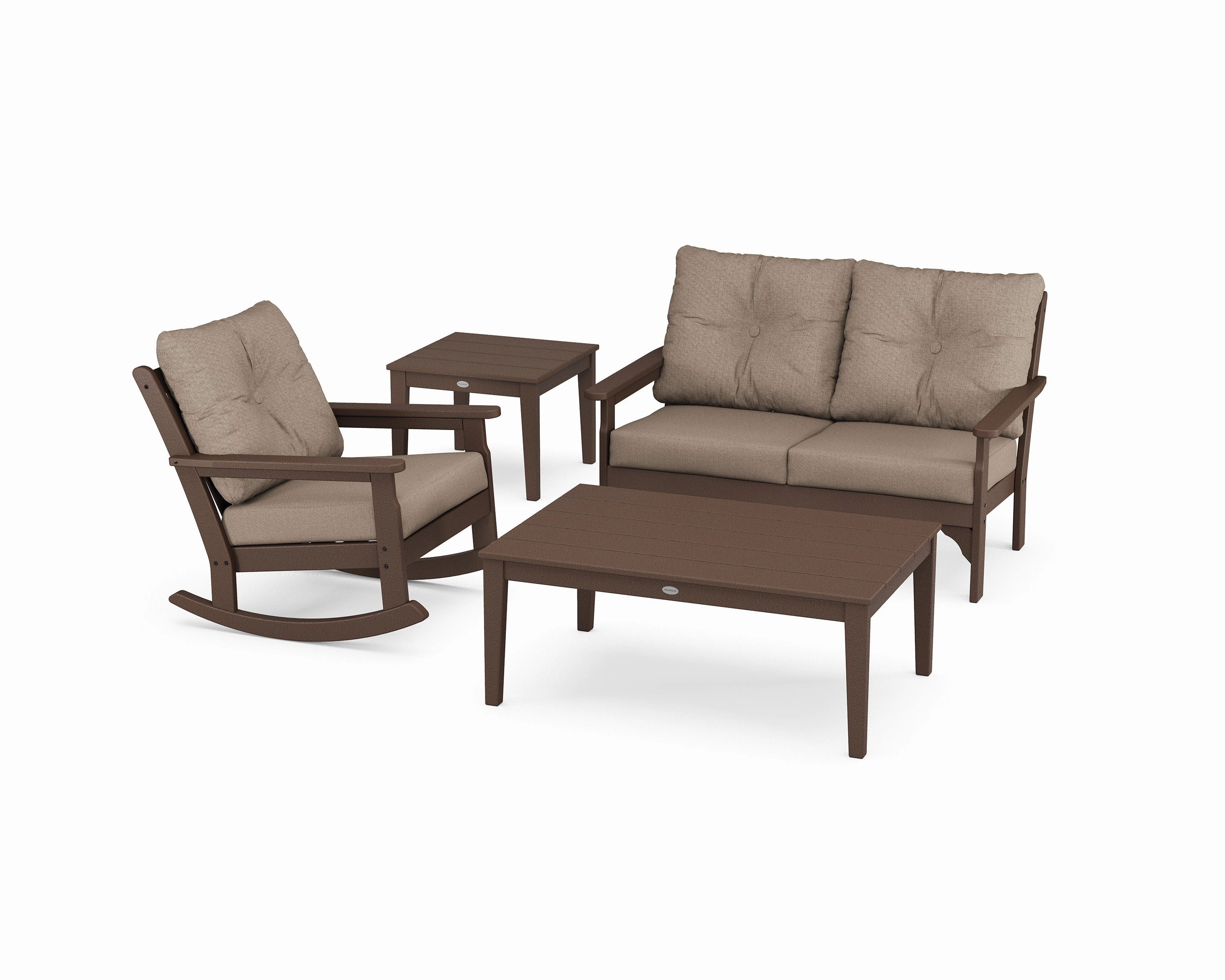 Vineyard 4-Piece Deep Seating Rocker Set