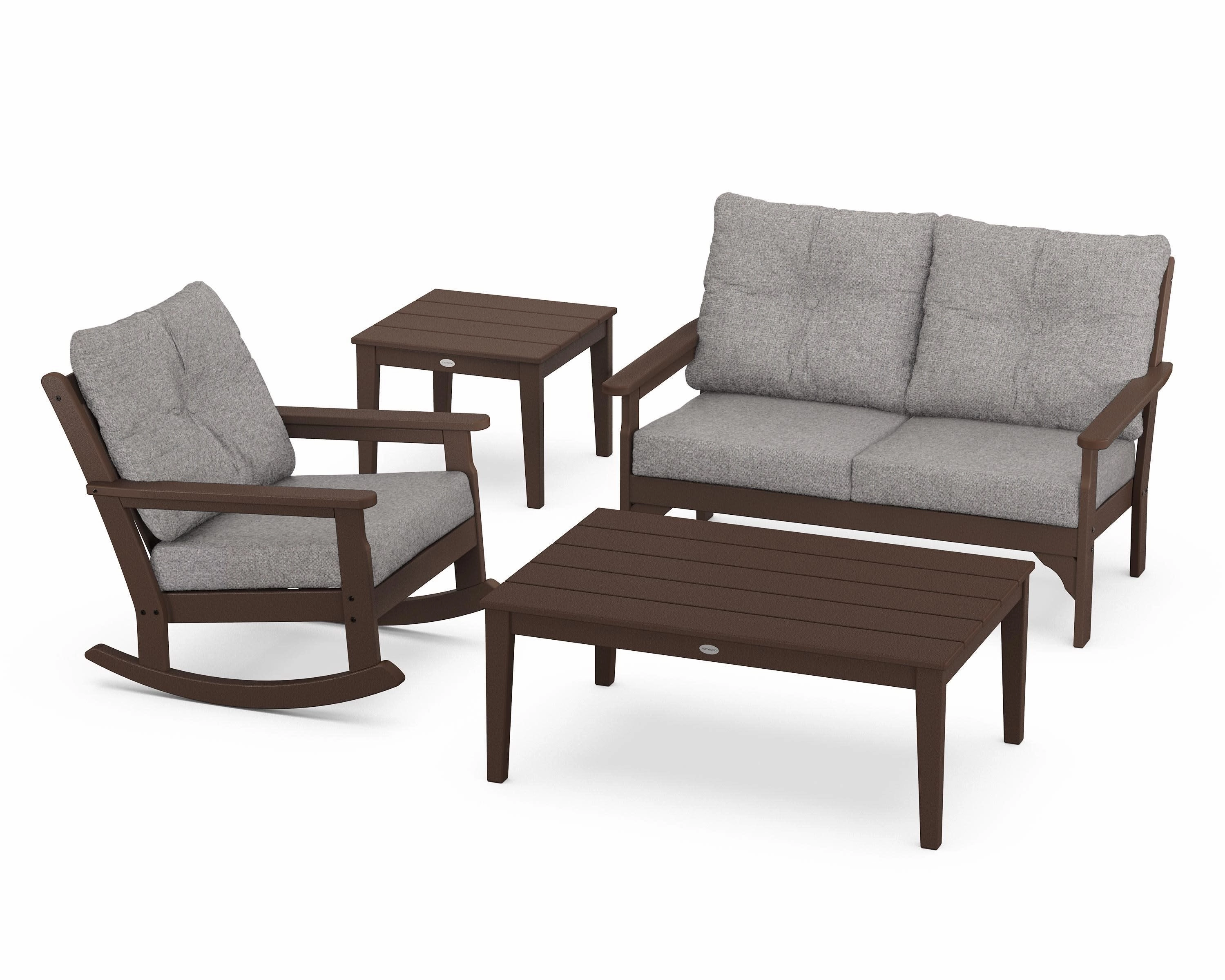 Vineyard 4-Piece Deep Seating Rocker Set