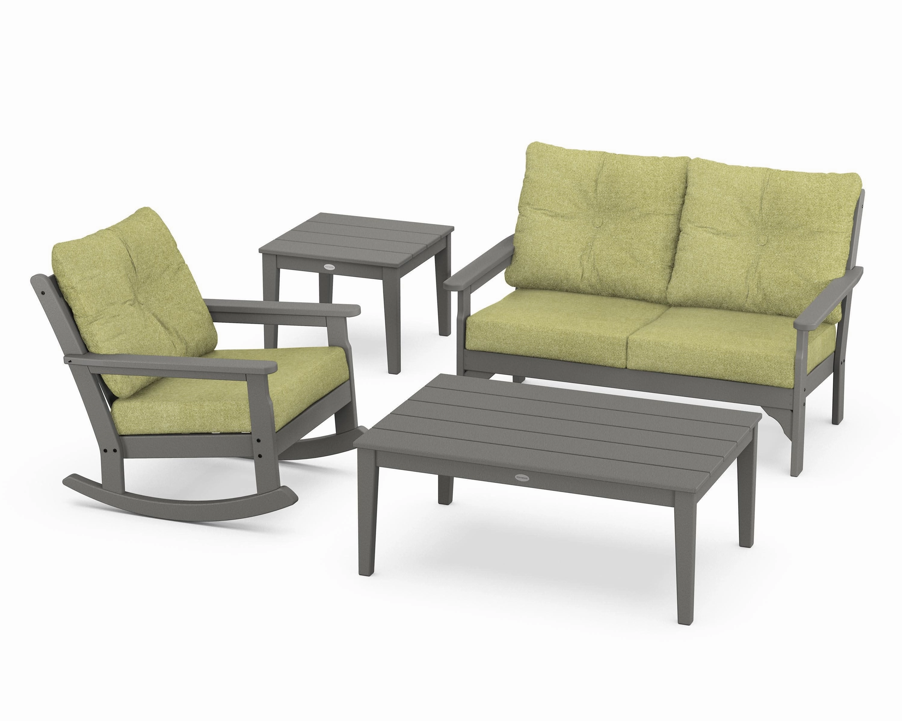 Vineyard 4-Piece Deep Seating Rocker Set