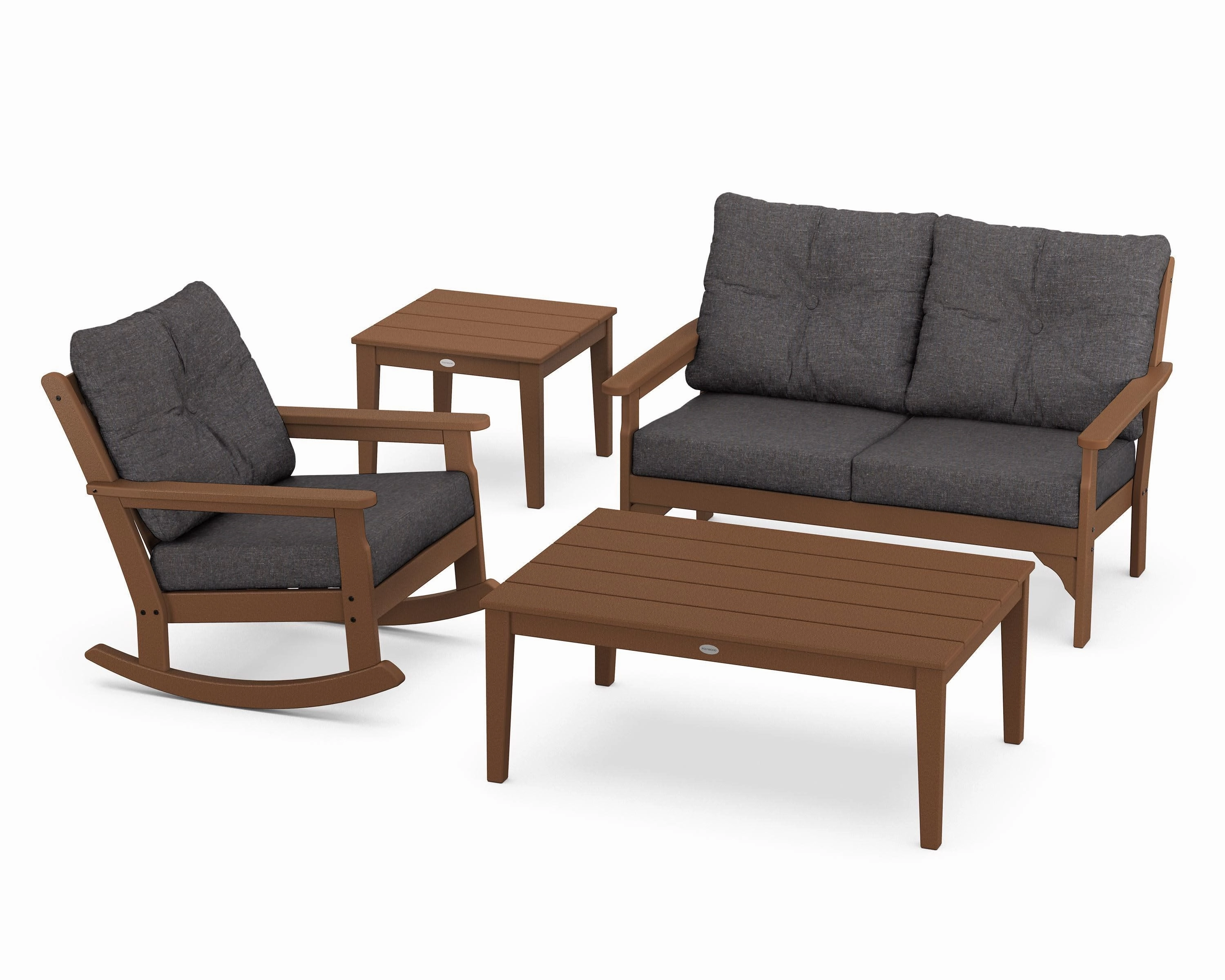 Vineyard 4-Piece Deep Seating Rocker Set