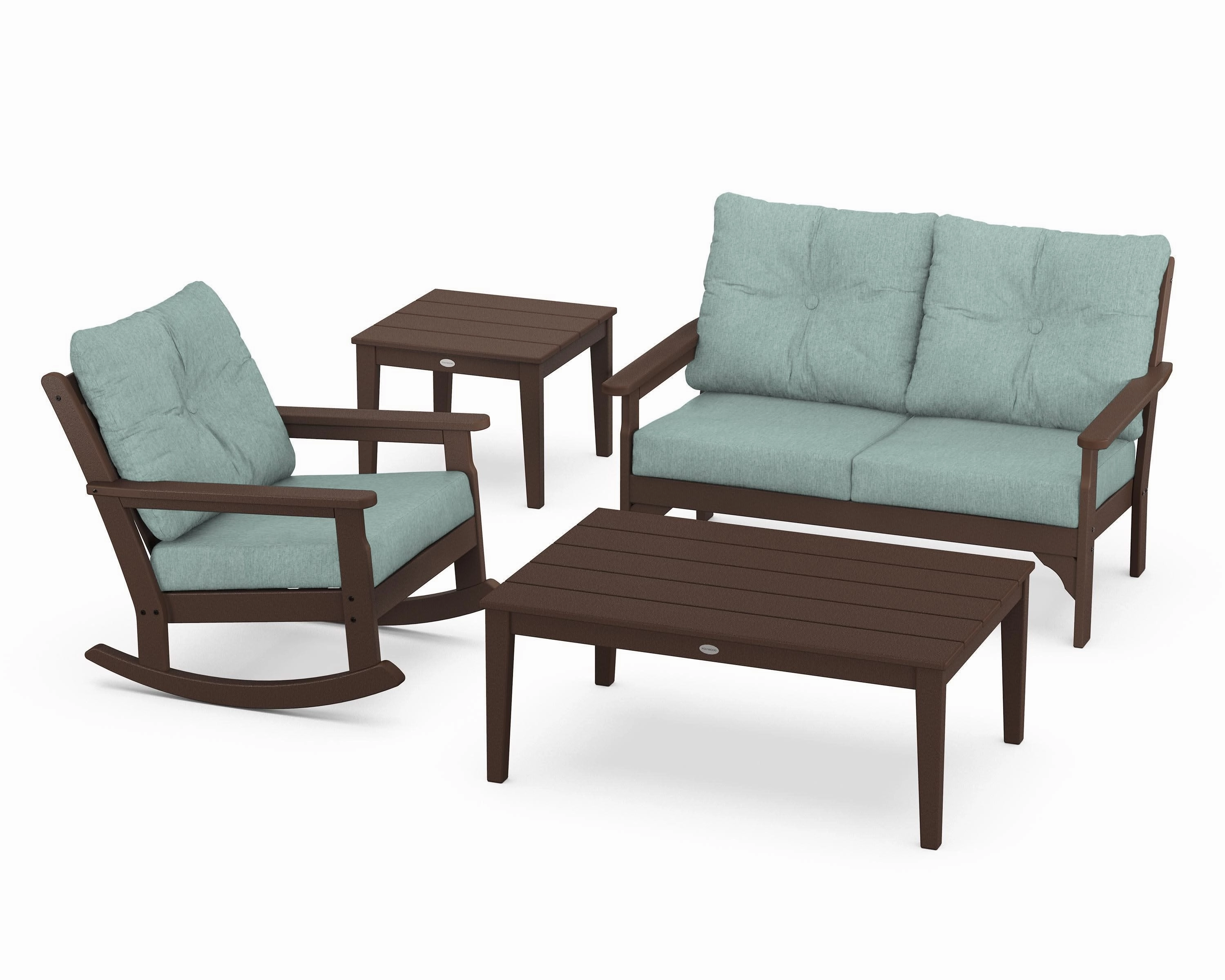 Vineyard 4-Piece Deep Seating Rocker Set