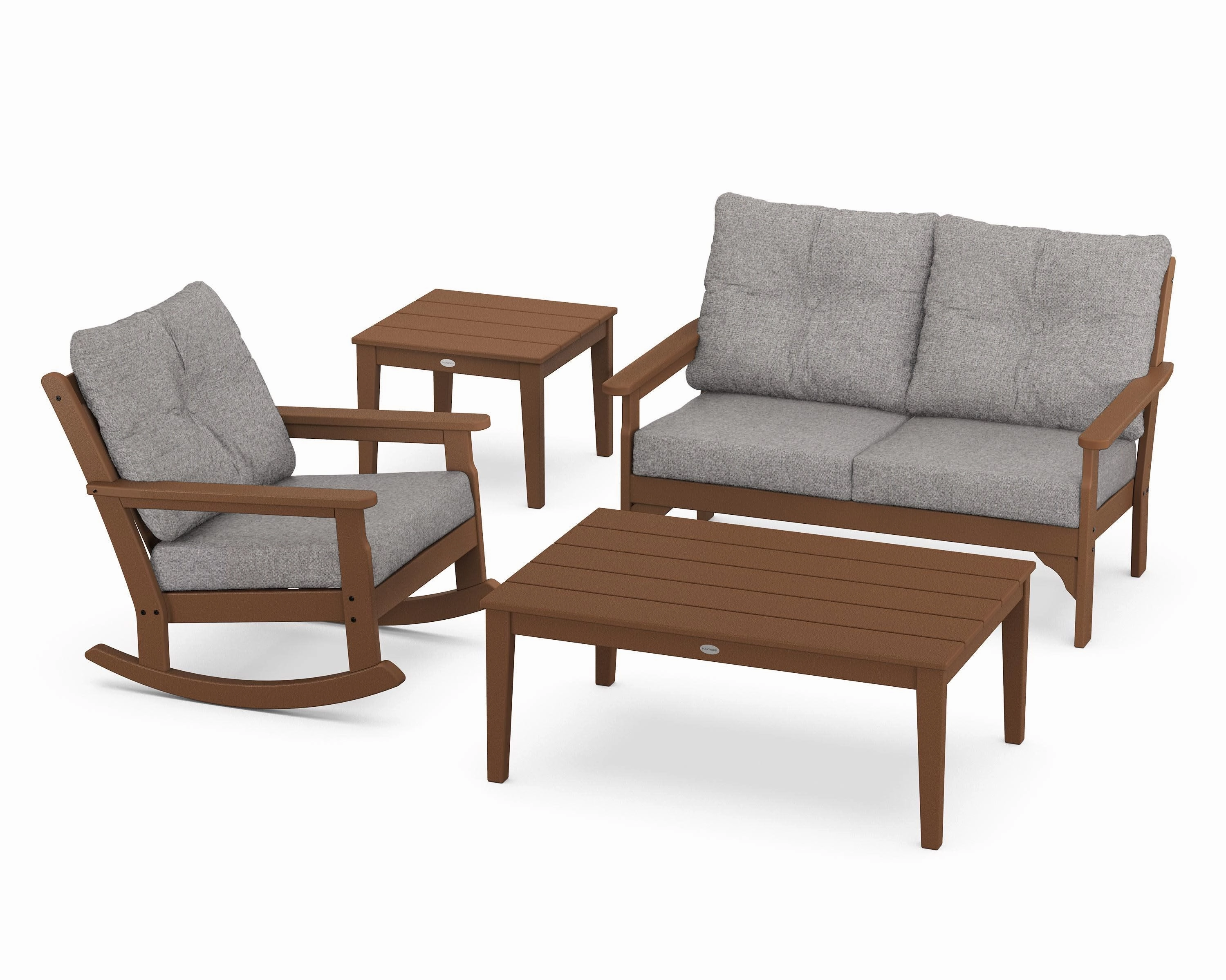 Vineyard 4-Piece Deep Seating Rocker Set
