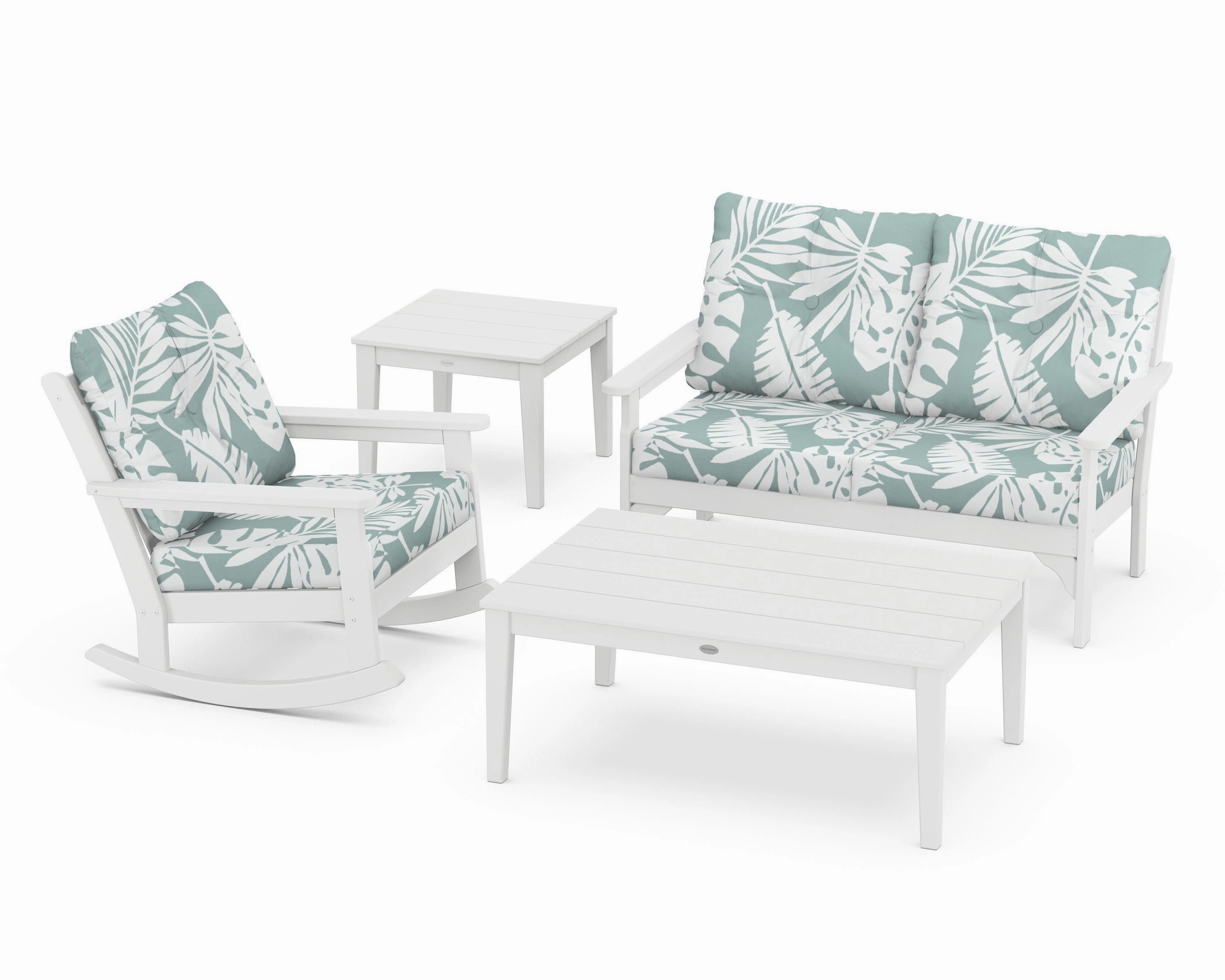 Vineyard 4-Piece Deep Seating Rocker Set