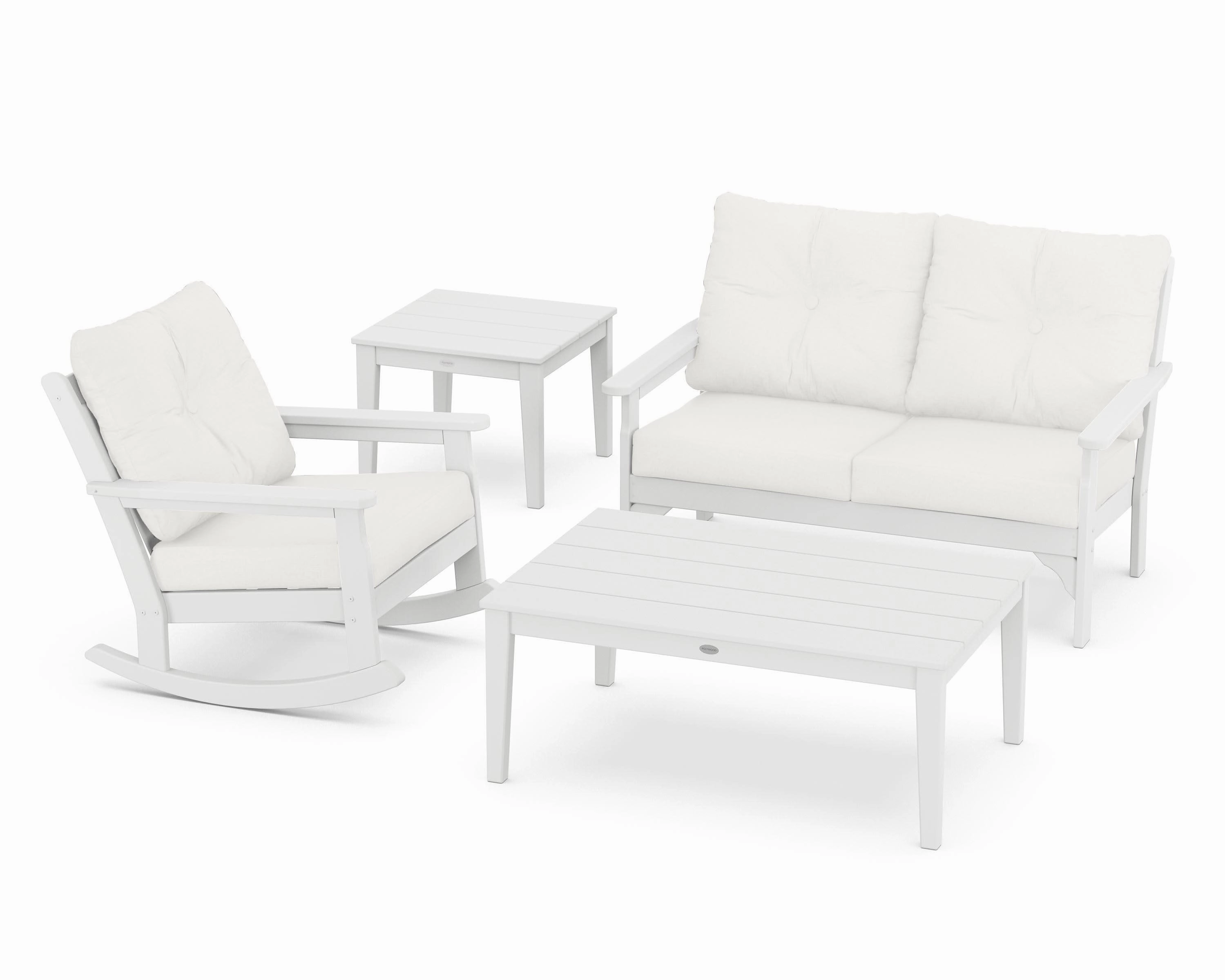 Vineyard 4-Piece Deep Seating Rocker Set