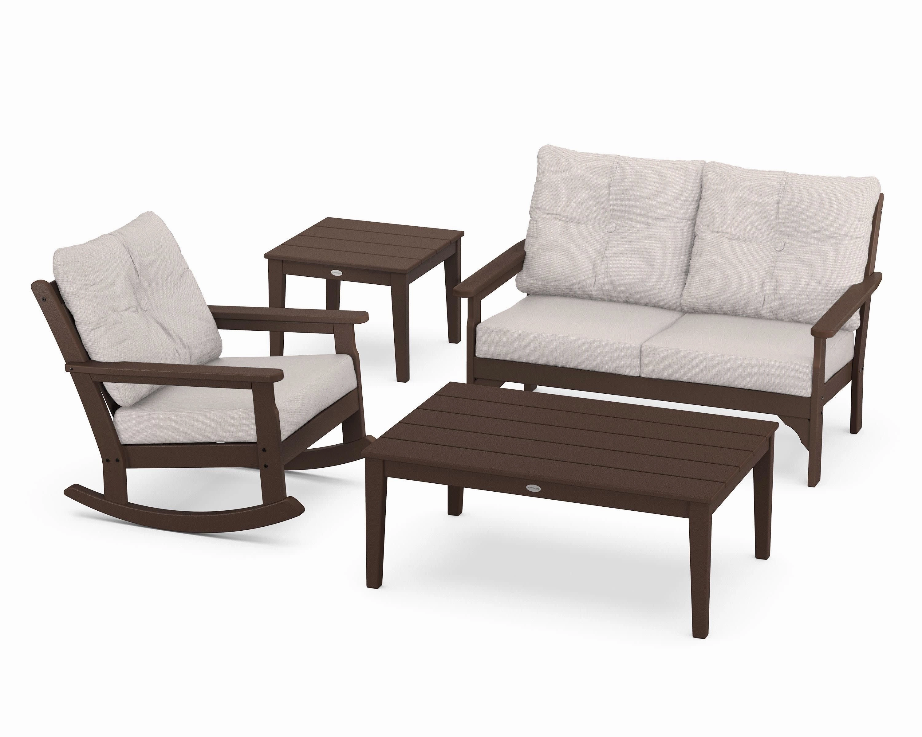 Vineyard 4-Piece Deep Seating Rocker Set