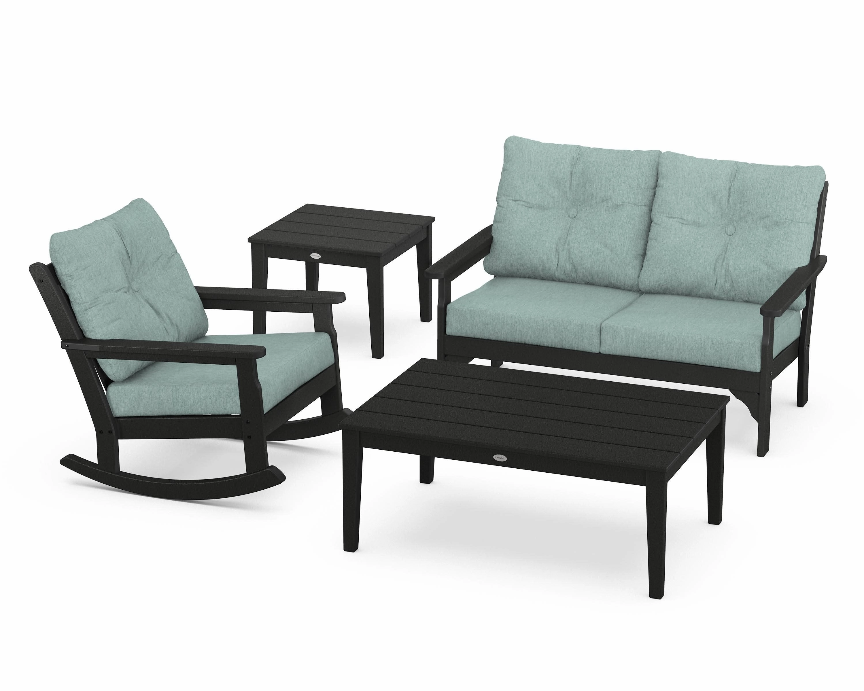 Vineyard 4-Piece Deep Seating Rocker Set