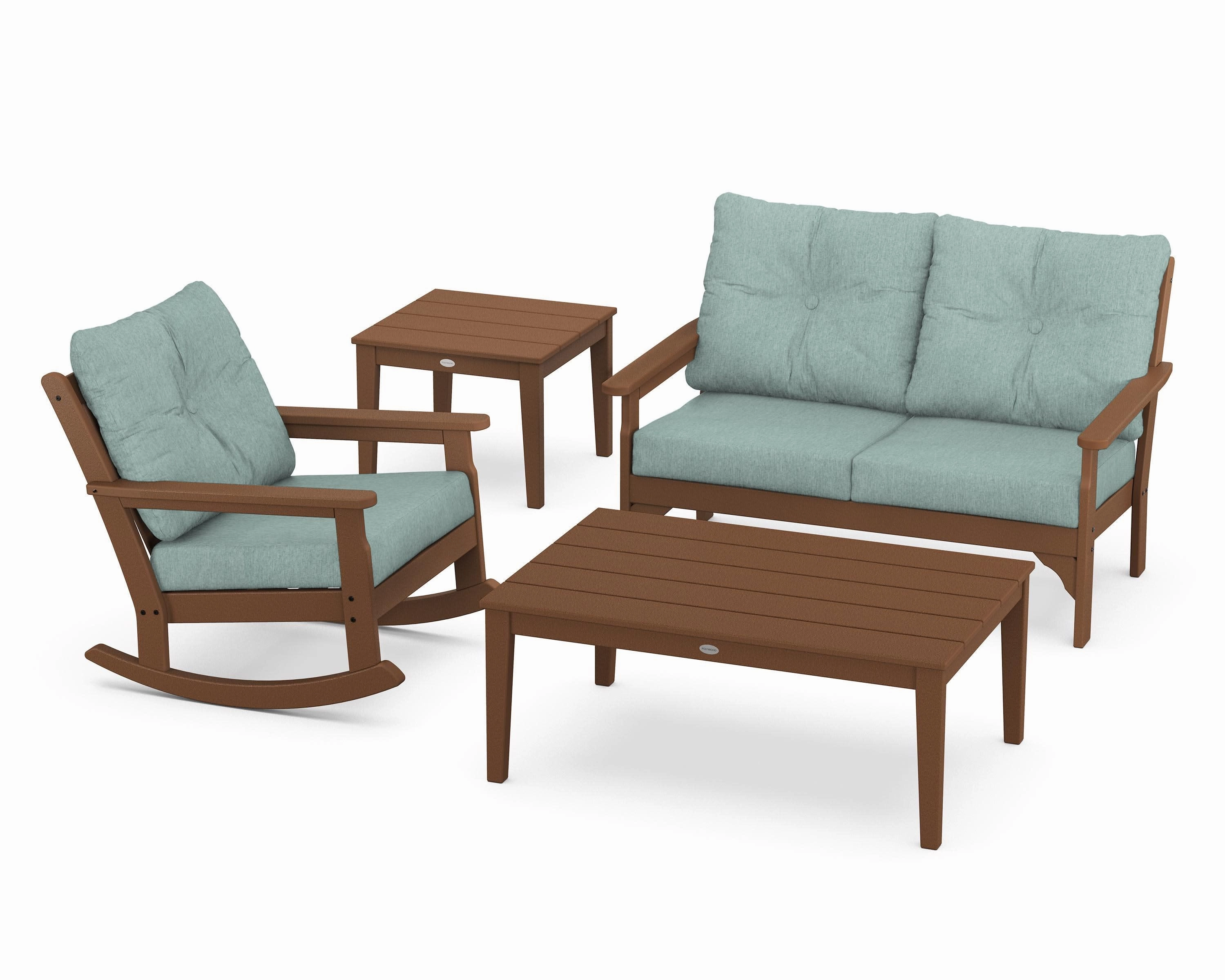 Vineyard 4-Piece Deep Seating Rocker Set