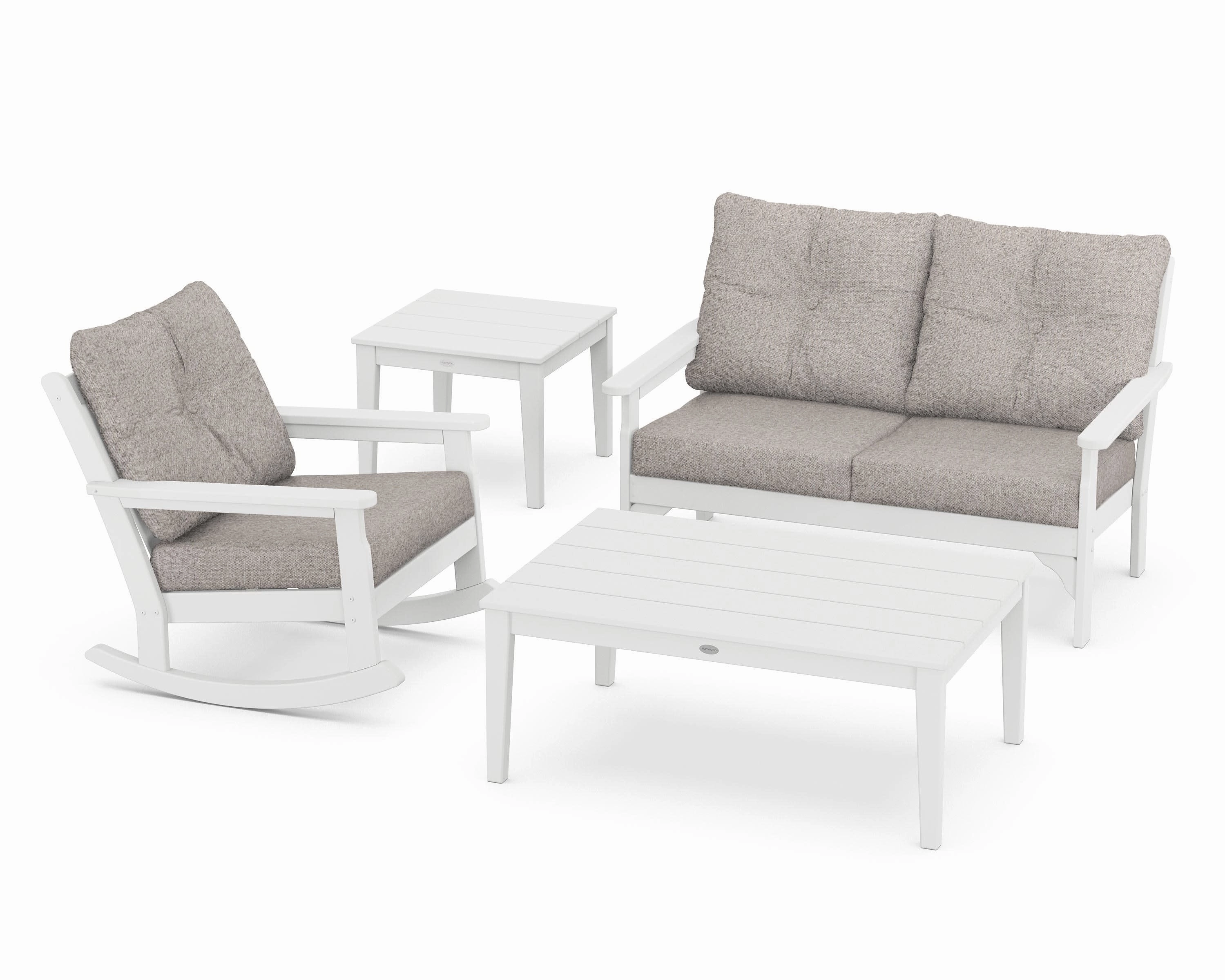 Vineyard 4-Piece Deep Seating Rocker Set
