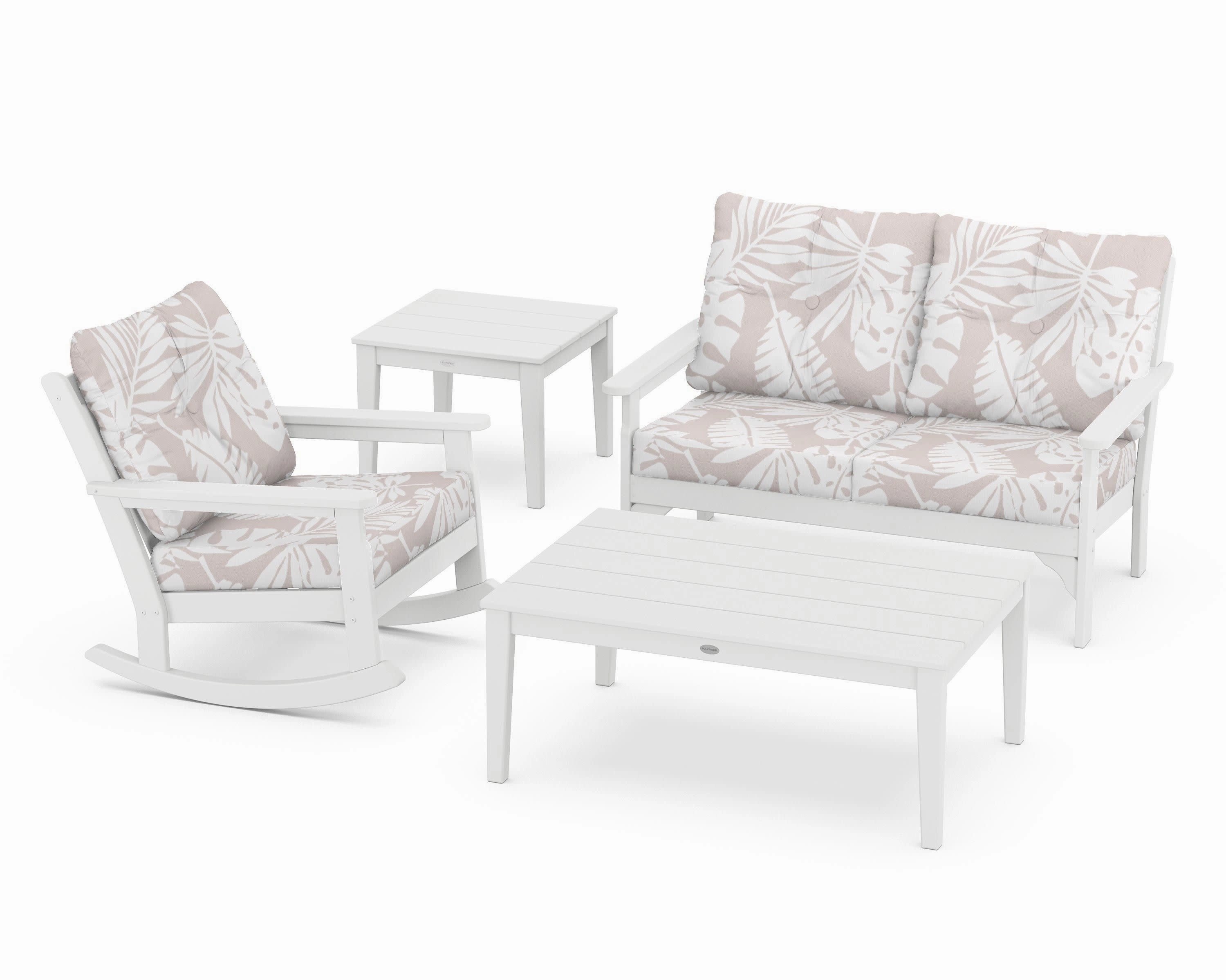 Vineyard 4-Piece Deep Seating Rocker Set