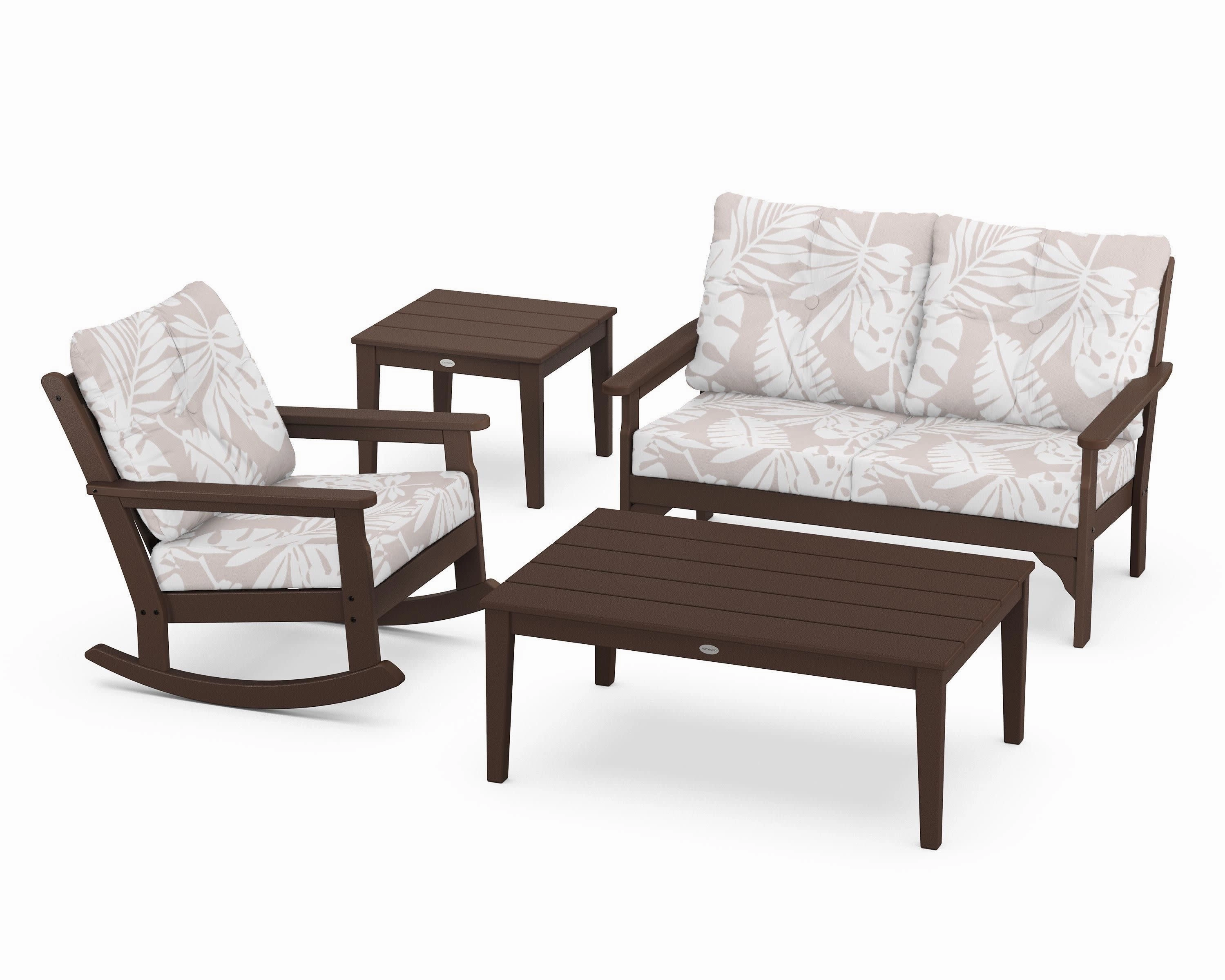 Vineyard 4-Piece Deep Seating Rocker Set