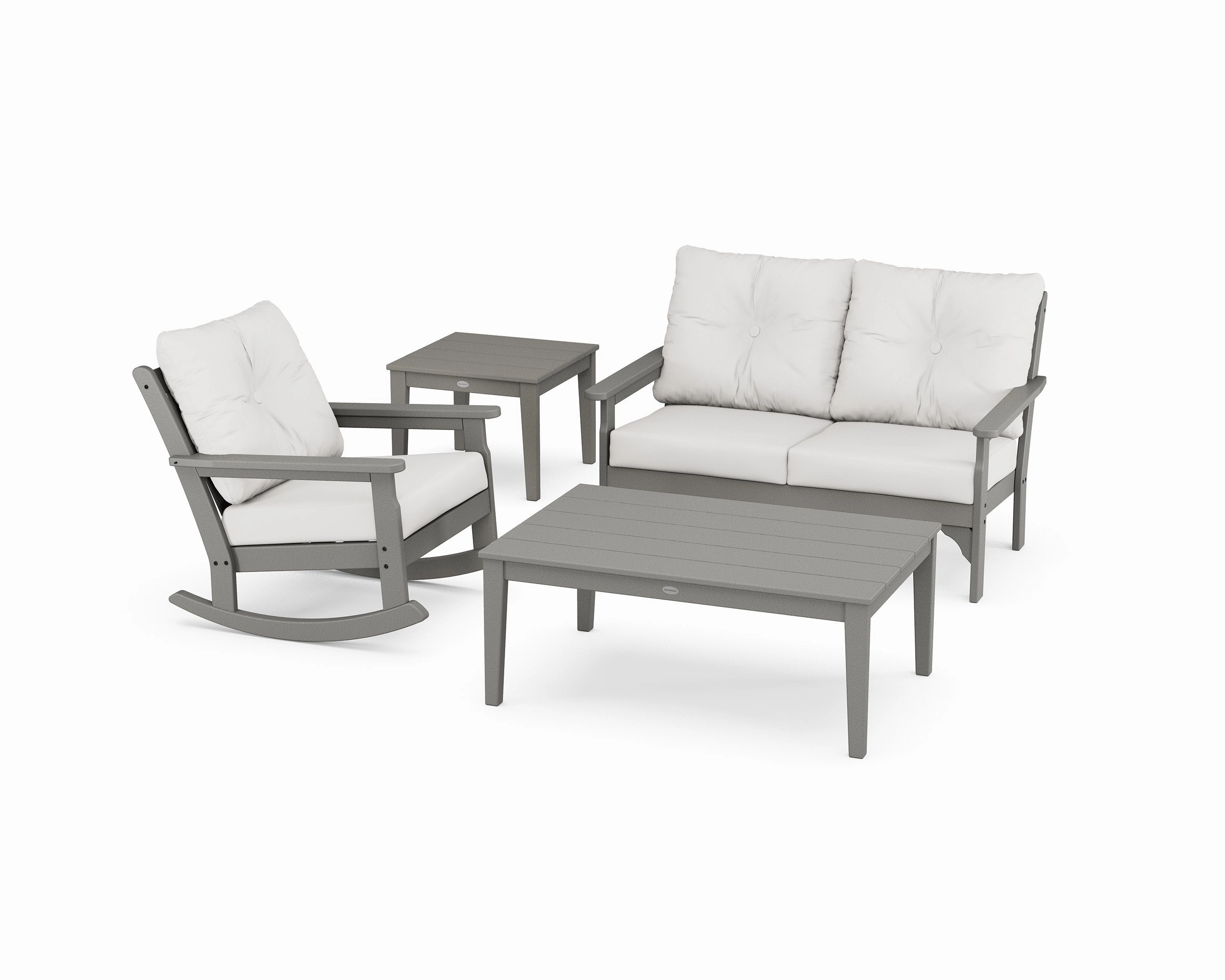 Vineyard 4-Piece Deep Seating Rocker Set