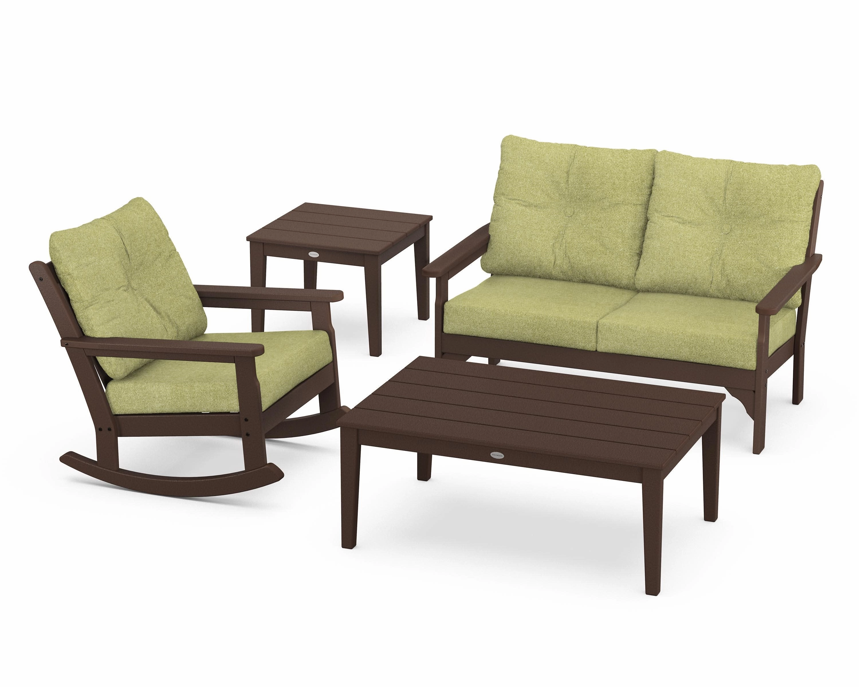 Vineyard 4-Piece Deep Seating Rocker Set