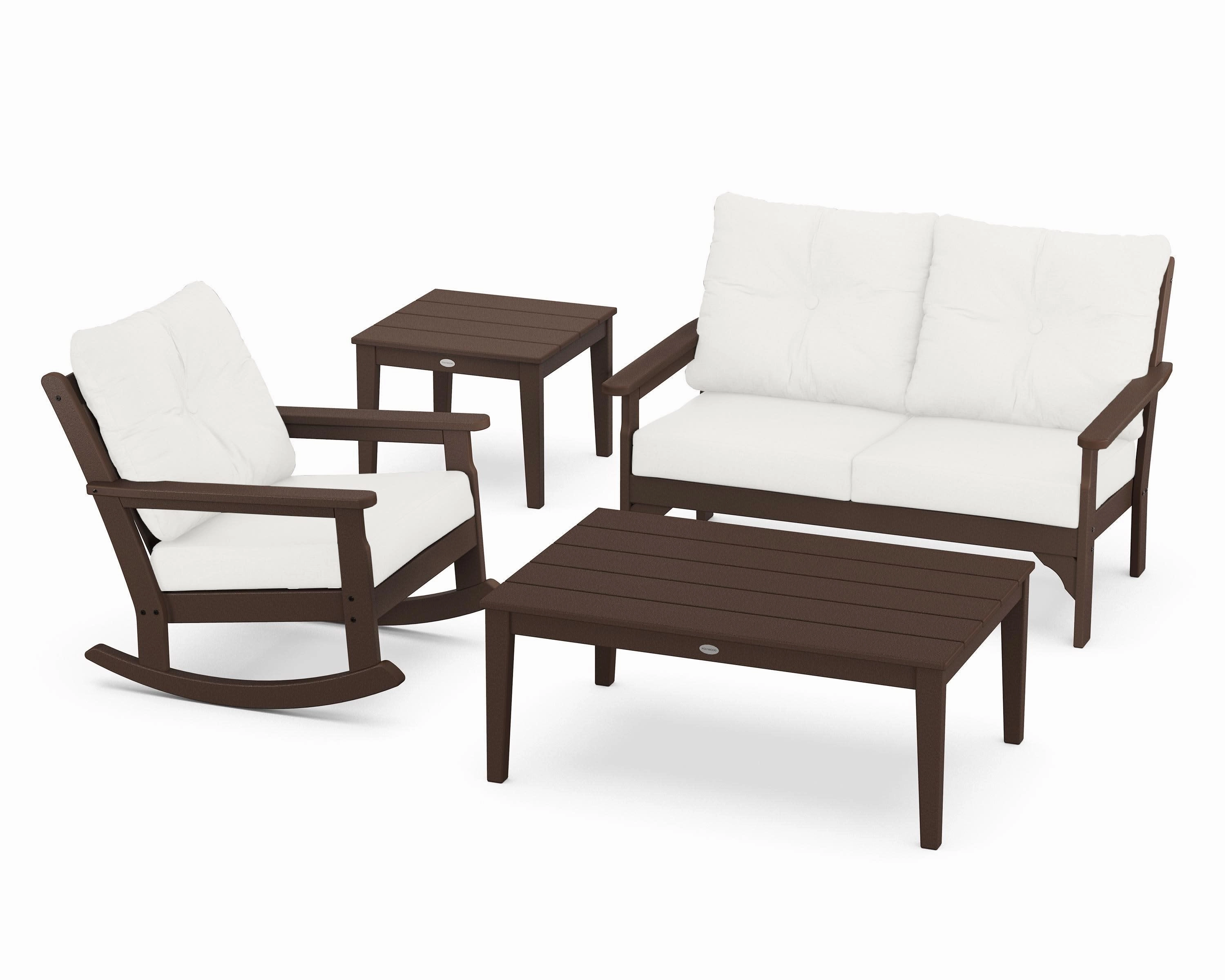 Vineyard 4-Piece Deep Seating Rocker Set