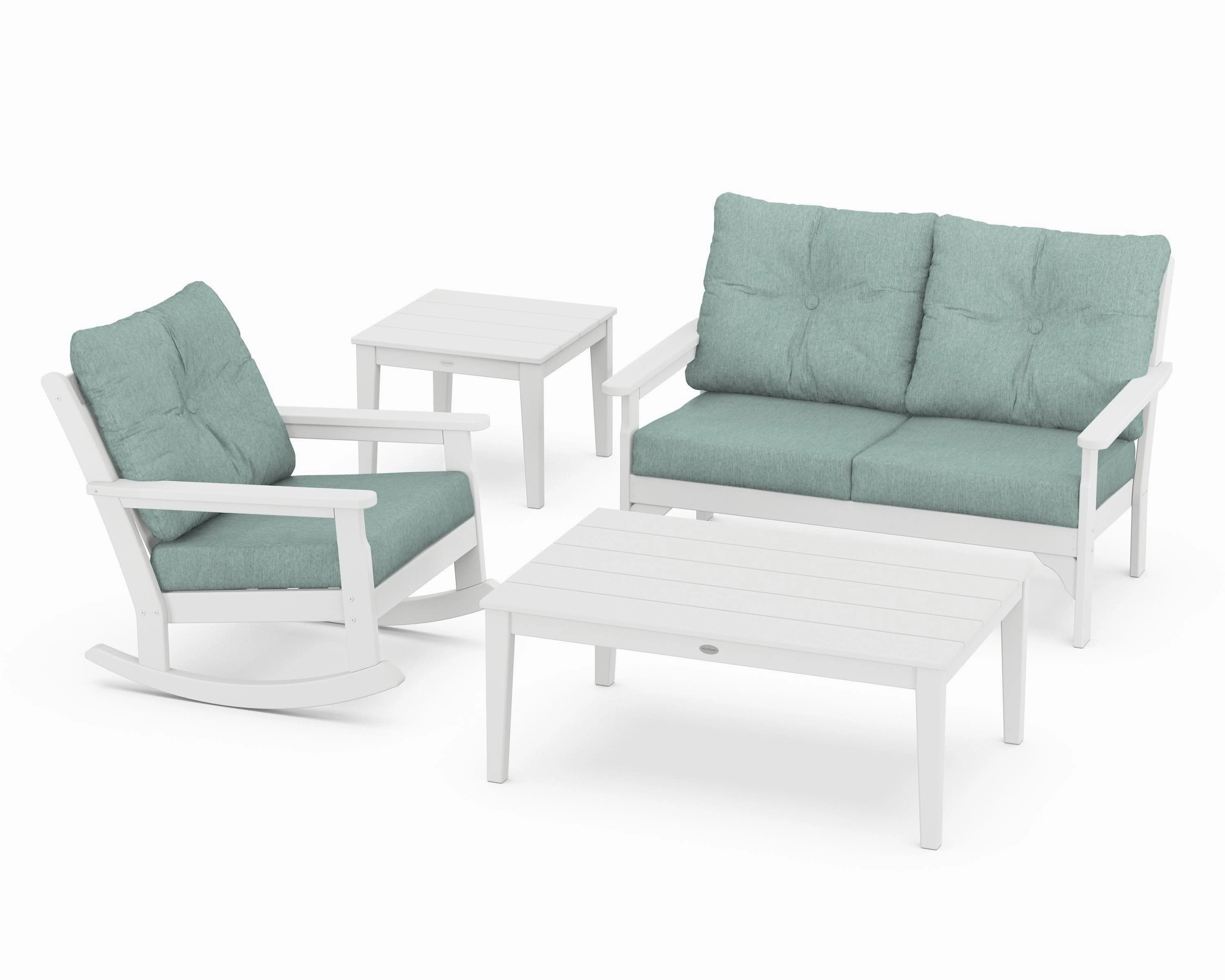 Vineyard 4-Piece Deep Seating Rocker Set